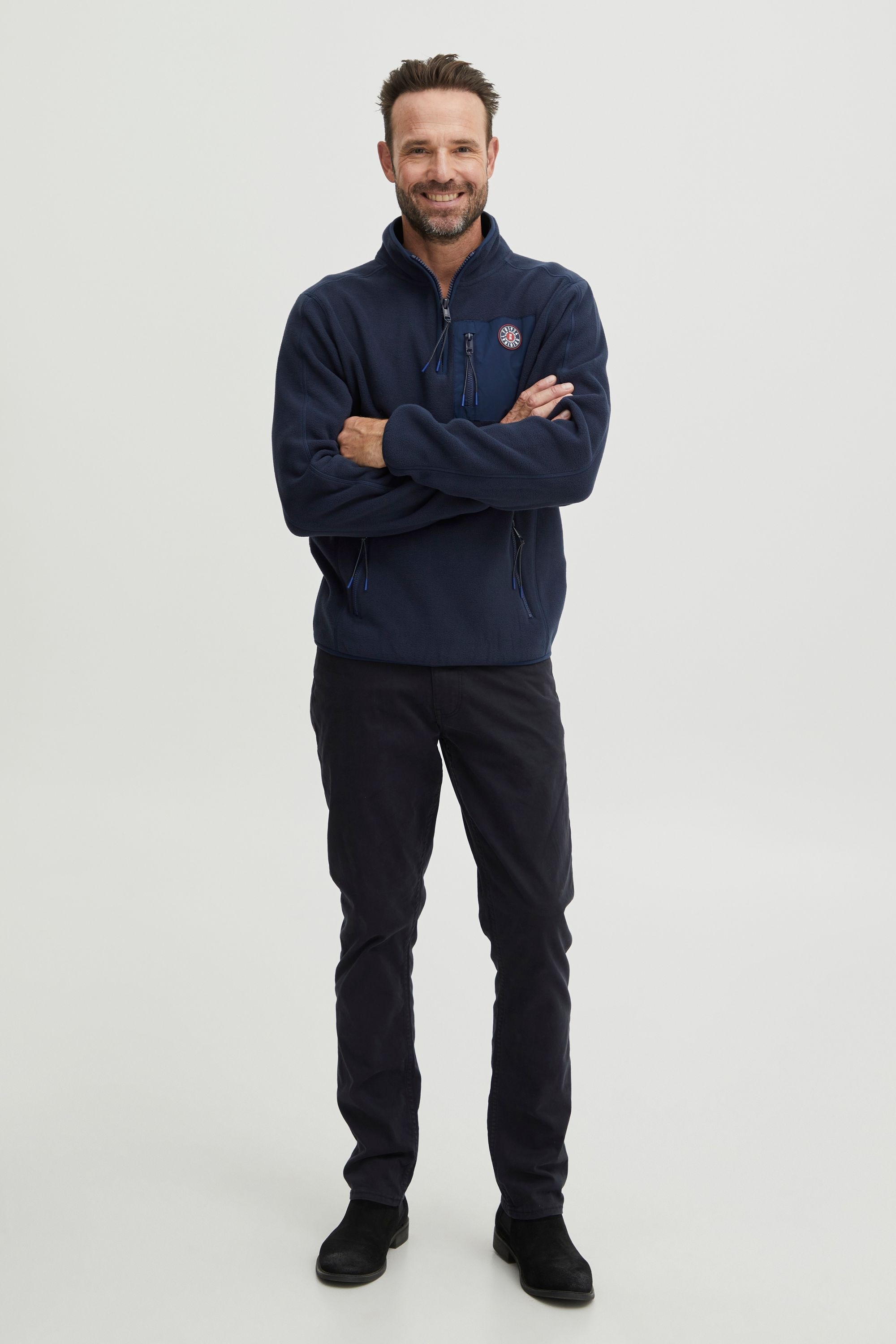 FQ1924 Strickfleece-Pullover »Fleecejacke FQLucas«