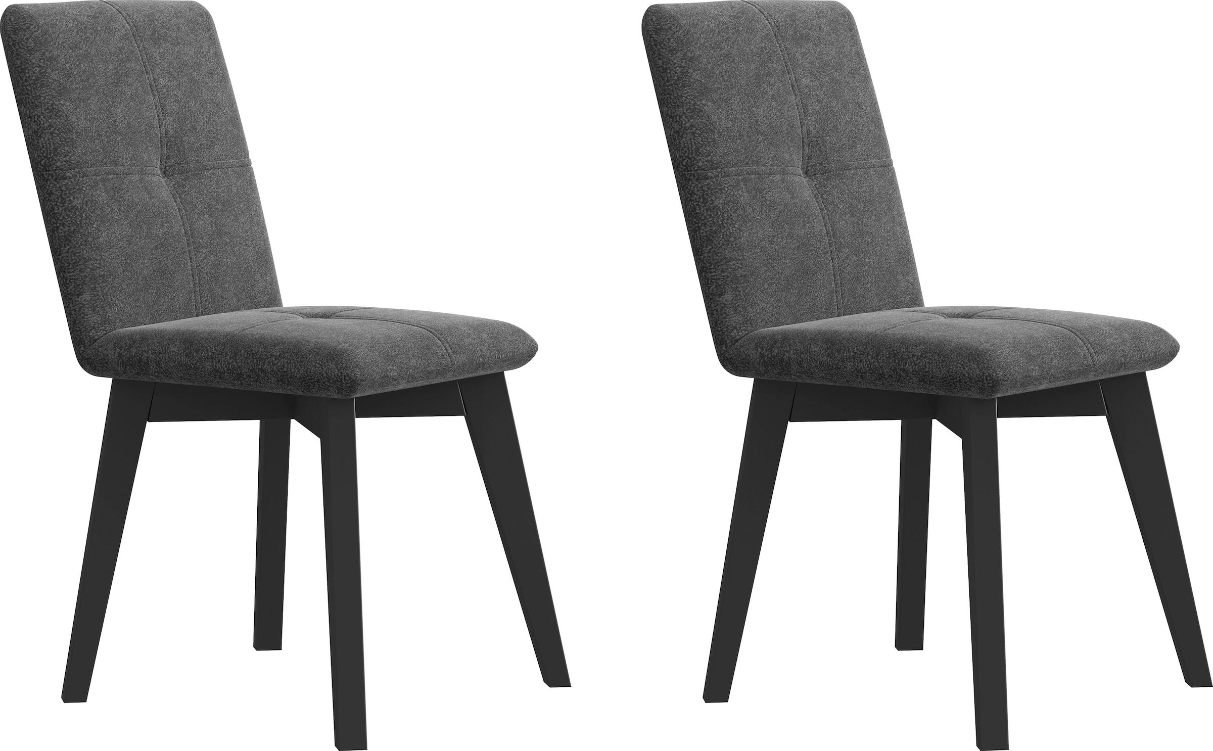 Home affaire 4-Fußstuhl "Vita" (Set) 2 Stk.mit verschiedenen Gestellen erhä günstig online kaufen