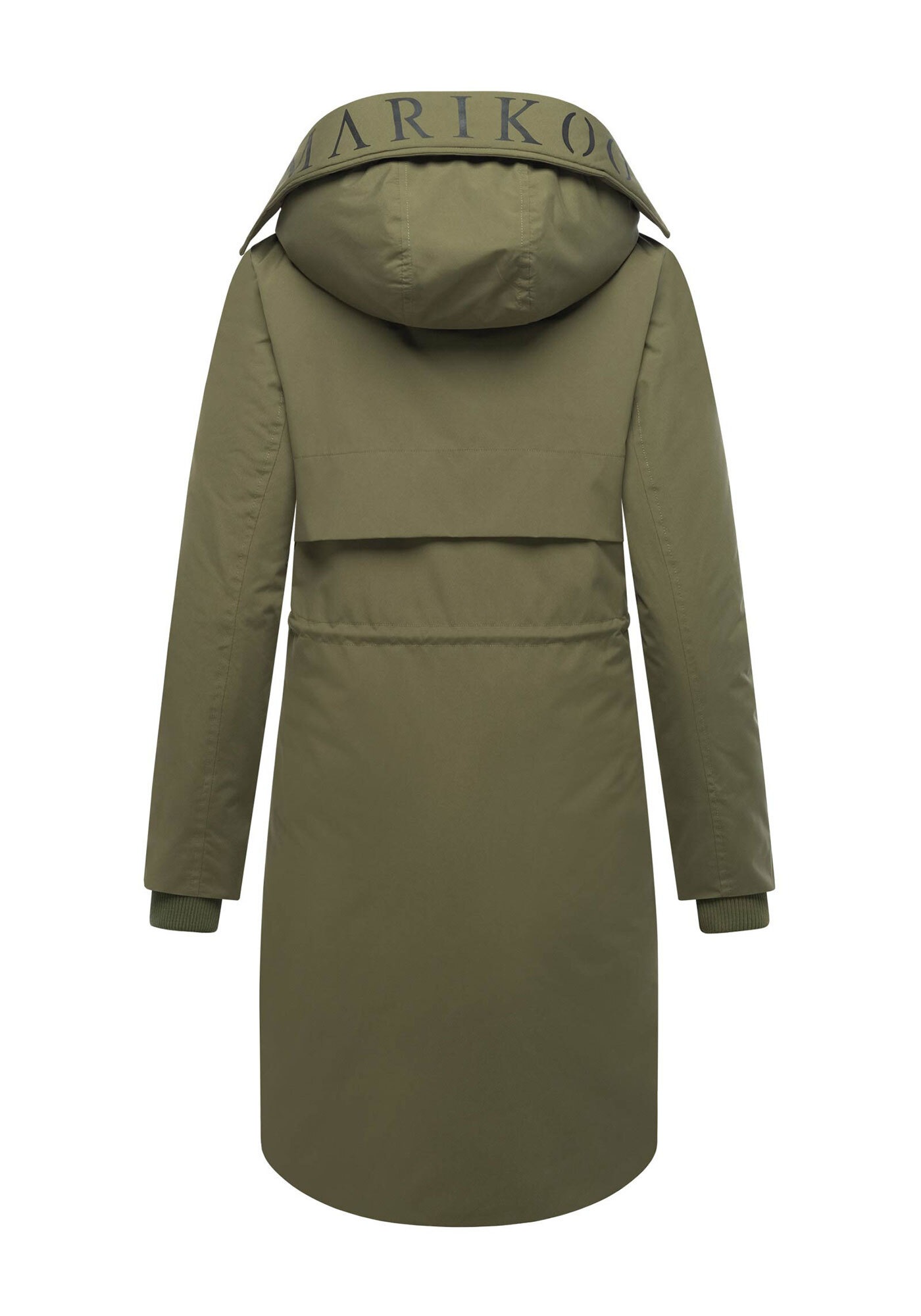 Marikoo Winterjacke »Anoukaa«, langer Parka mit abnehmbarer Kapuze