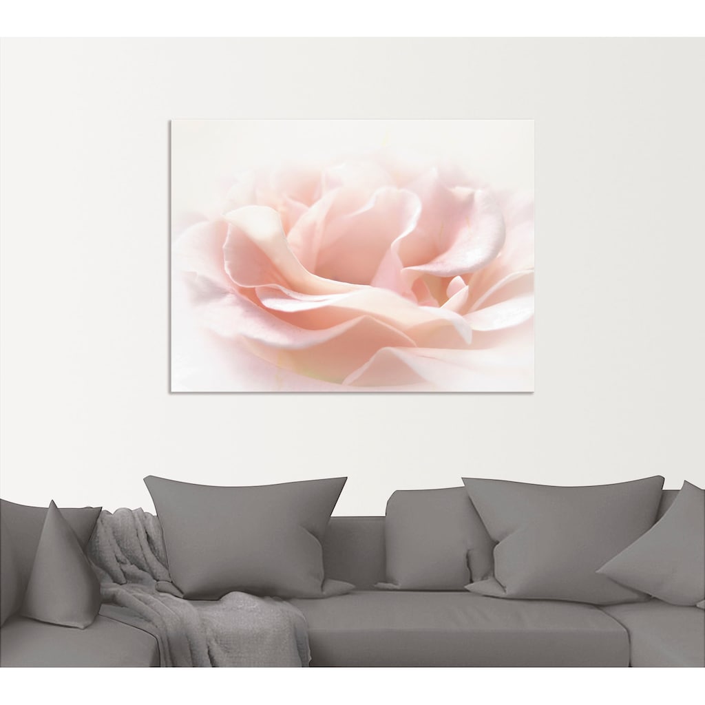 Artland Wandbild »Rose I«, Blumen, (1 St.)