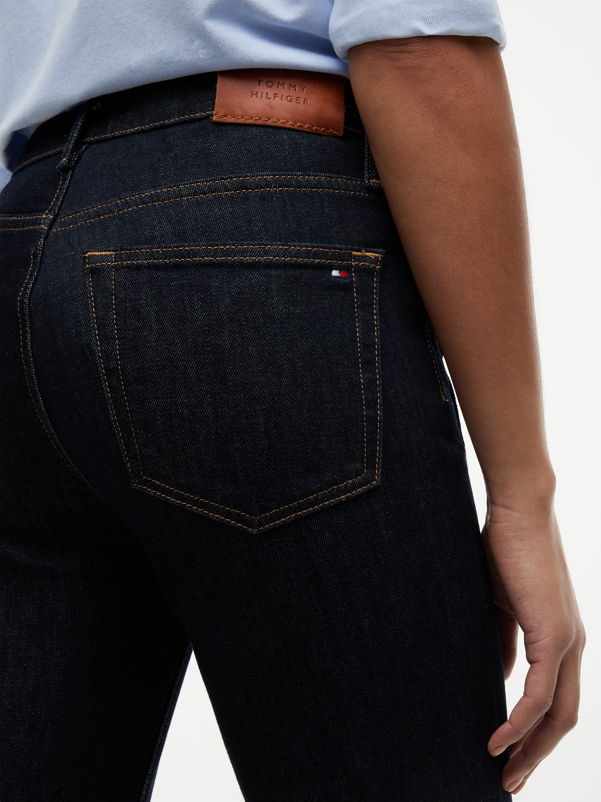 Tommy Hilfiger Bootcut-Jeans »DNM RINSE BOOTCUT RW«
