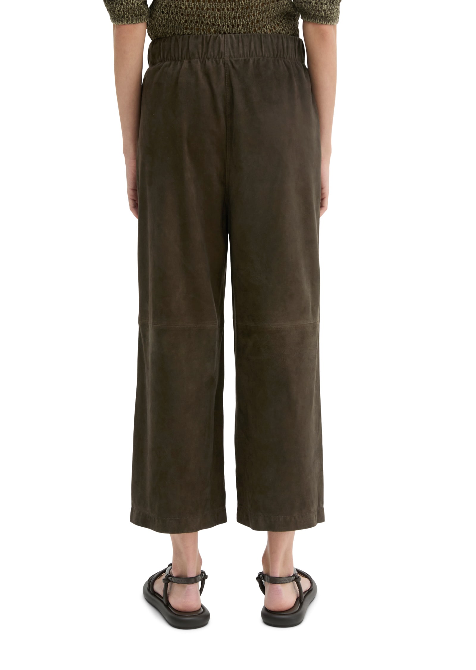 Marc O'Polo Lederhose »aus weichem Ziegenveloursleder«