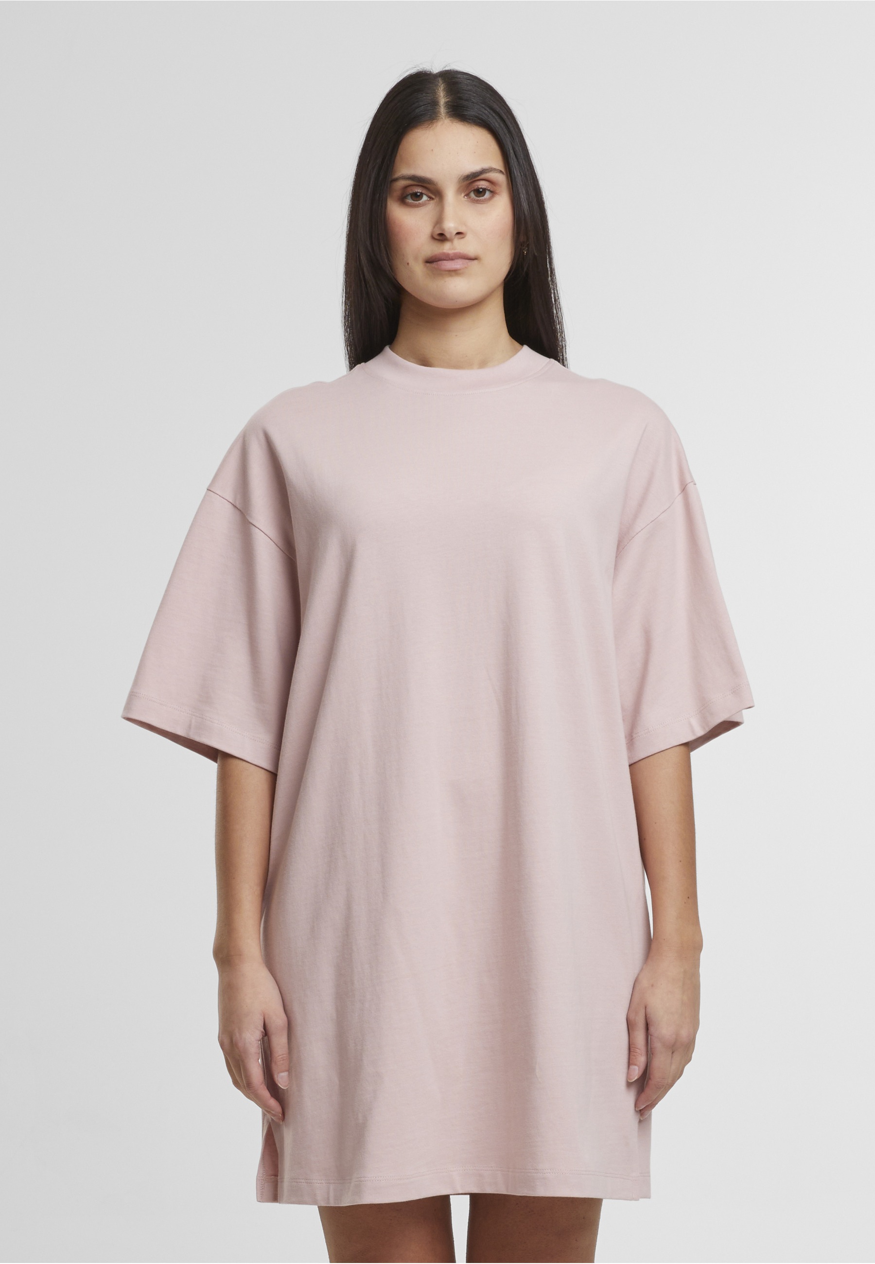 URBAN CLASSICS Shirtkleid »Urban Classics Damen Ladies Organic Heavy Oversized Tee Dress« 1 Stk. tlg.