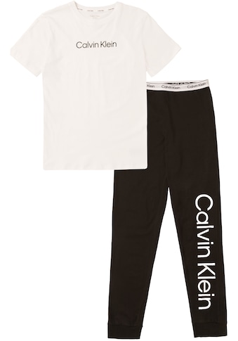 Calvin Klein Relaxanzug »KNIT PJ rinkinys (SS+CUFFE...