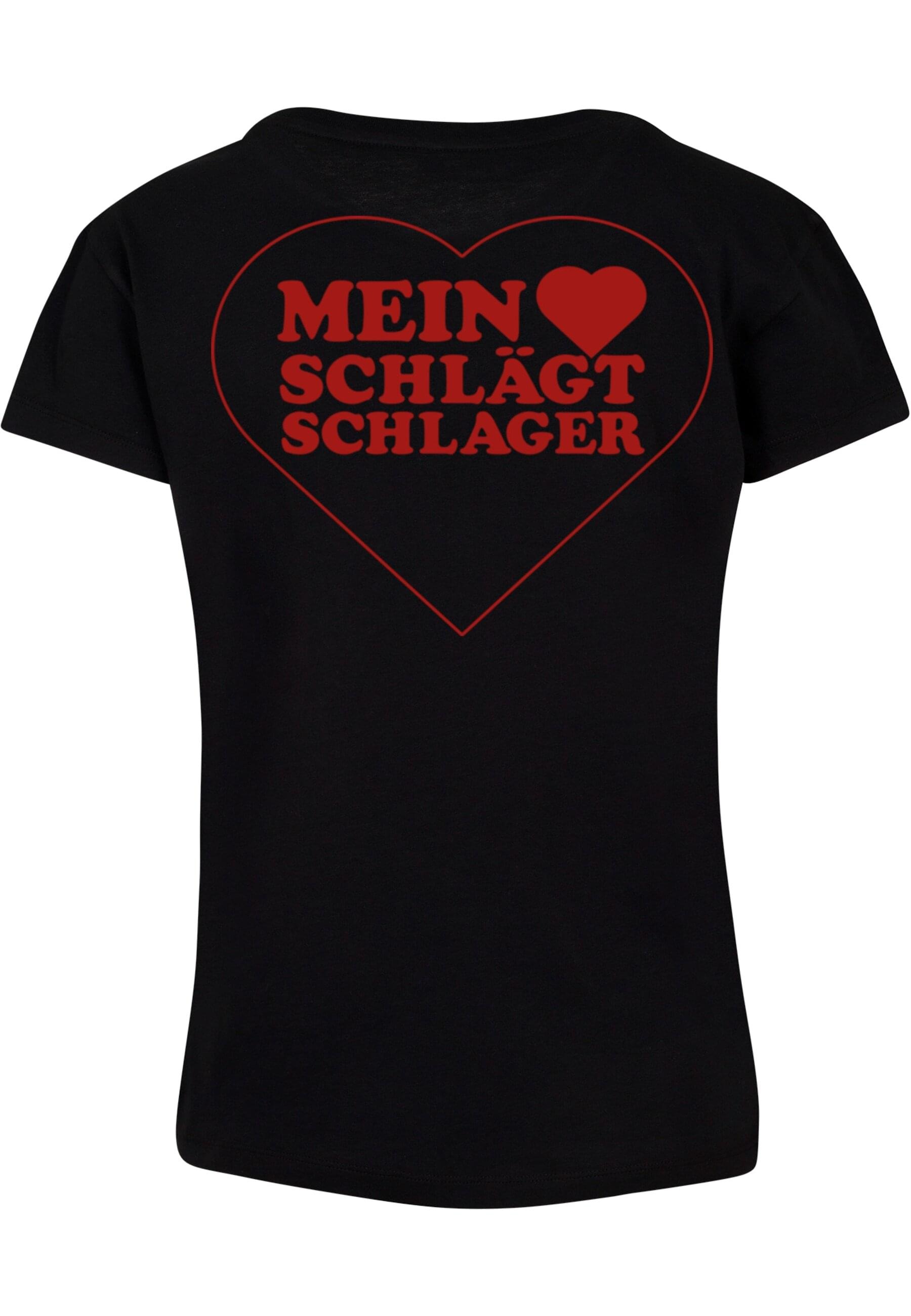 Merchcode T-Shirt "Merchcode Ladies MHSS Herz Rot 2 T-Shirt" 1 Stk. tlg. günstig online kaufen