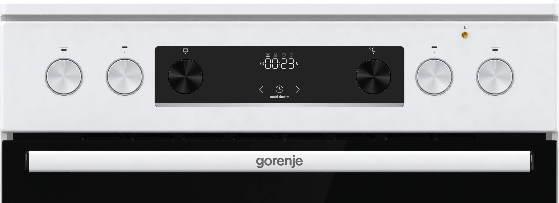 GORENJE Elektro-Standherd »GECS6C70WPA«, mit 2-fach-Teleskopauszug, Aqua Clean, Knusprig genießen – ganz ohne Extra-Kalorien - dank AirFry-Funktion