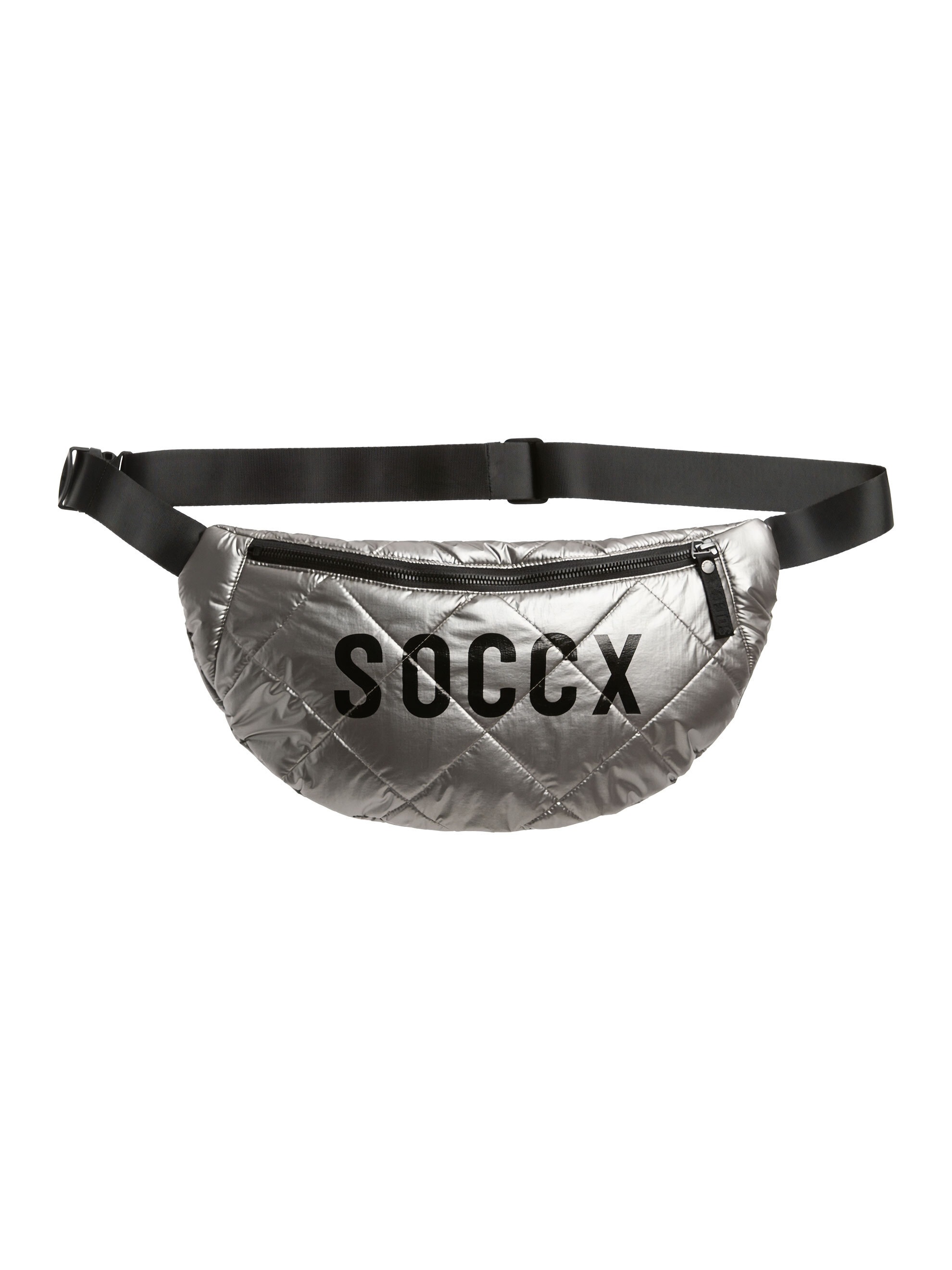 SOCCX Gürteltasche in Schimmer-Optik