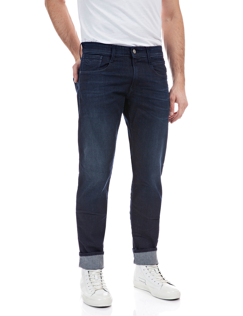 Replay Slim-fit-Jeans "Anbass Superstretch" günstig online kaufen