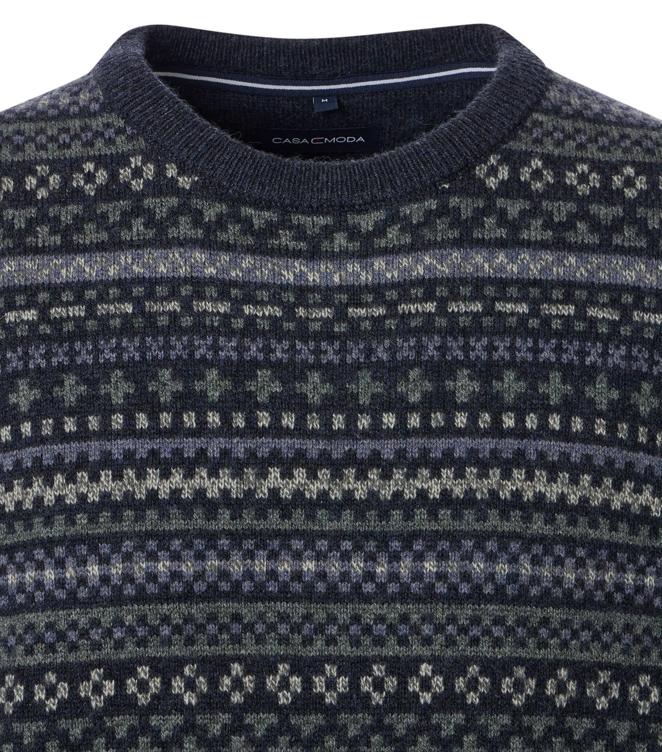 CASAMODA Strickpullover »CASAMODA Pullover Print«