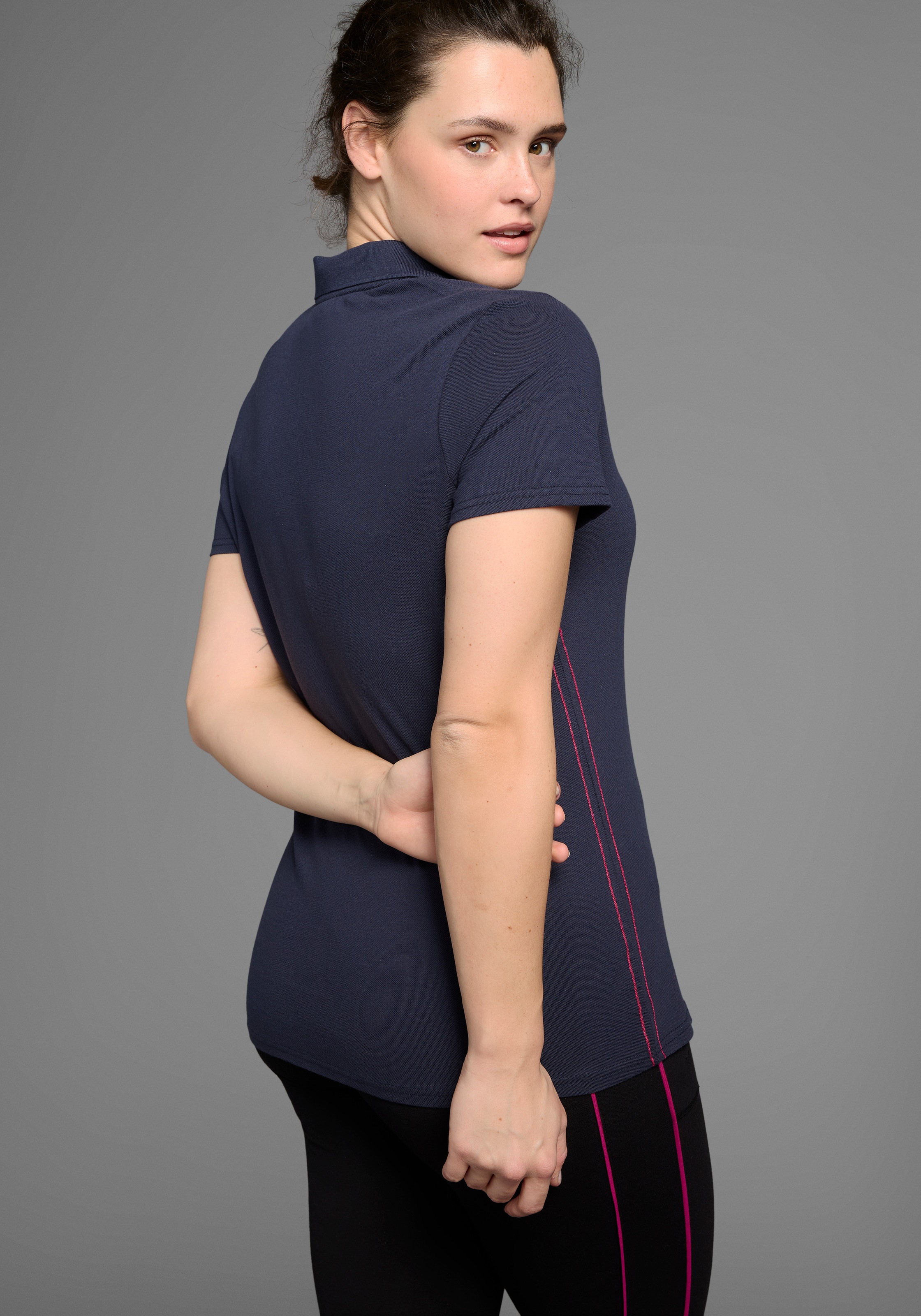 KangaROOS Poloshirt, Kurzarm, unifarben, Polokragen, aus Baumwolle günstig online kaufen