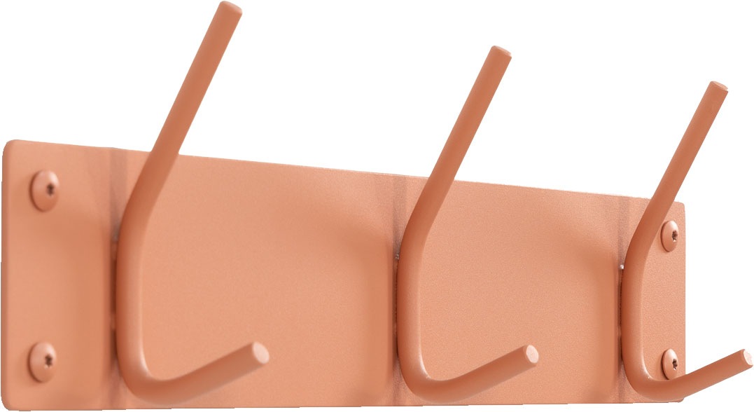 Spinder Design Garderobenhaken Metall, Zeitloses Design, 3 Haken, Breite 40 cm