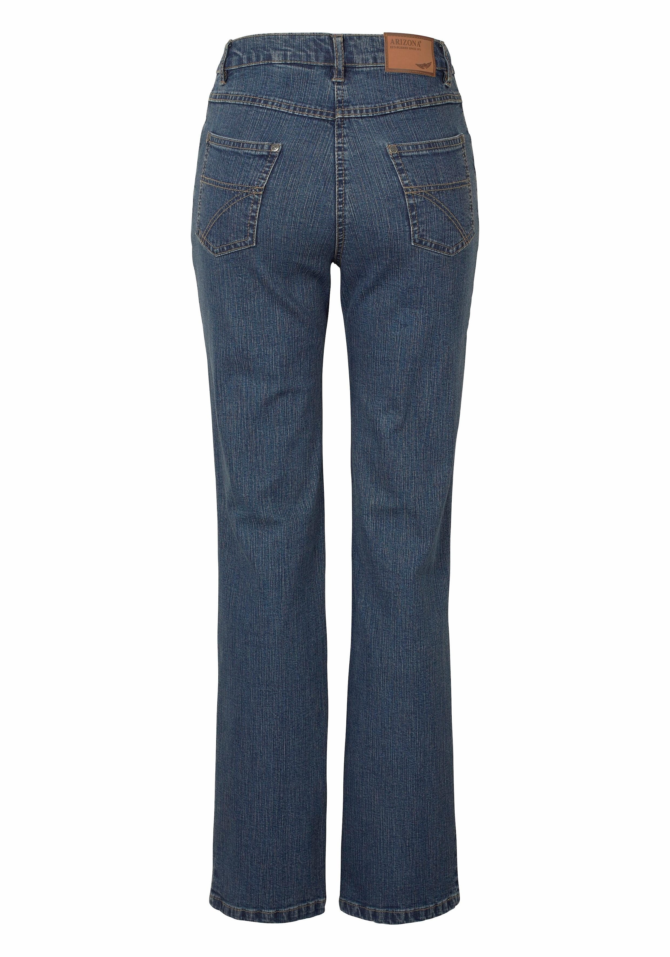 Arizona Gerade Jeans »Annett«, bequeme Passform, 5-Pocket-Style, hohe Taille