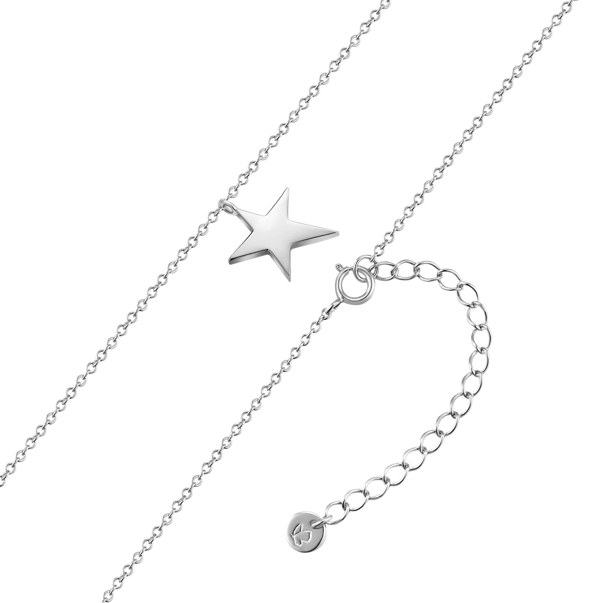 Glanzstücke München Kette mit Anhänger »GSM1958« aus Sterling Silber