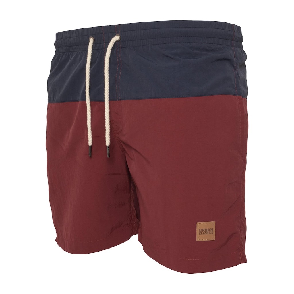 URBAN CLASSICS Badeshorts »Urban Classics Herren Block Swim Shorts«