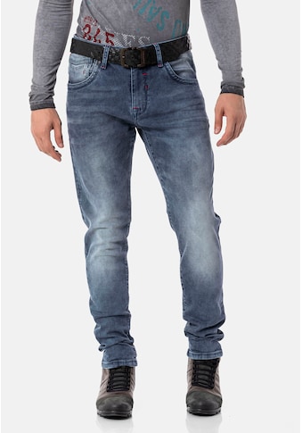 Cipo & Baxx Cipo & Baxx Straight-Jeans in stilvoll...