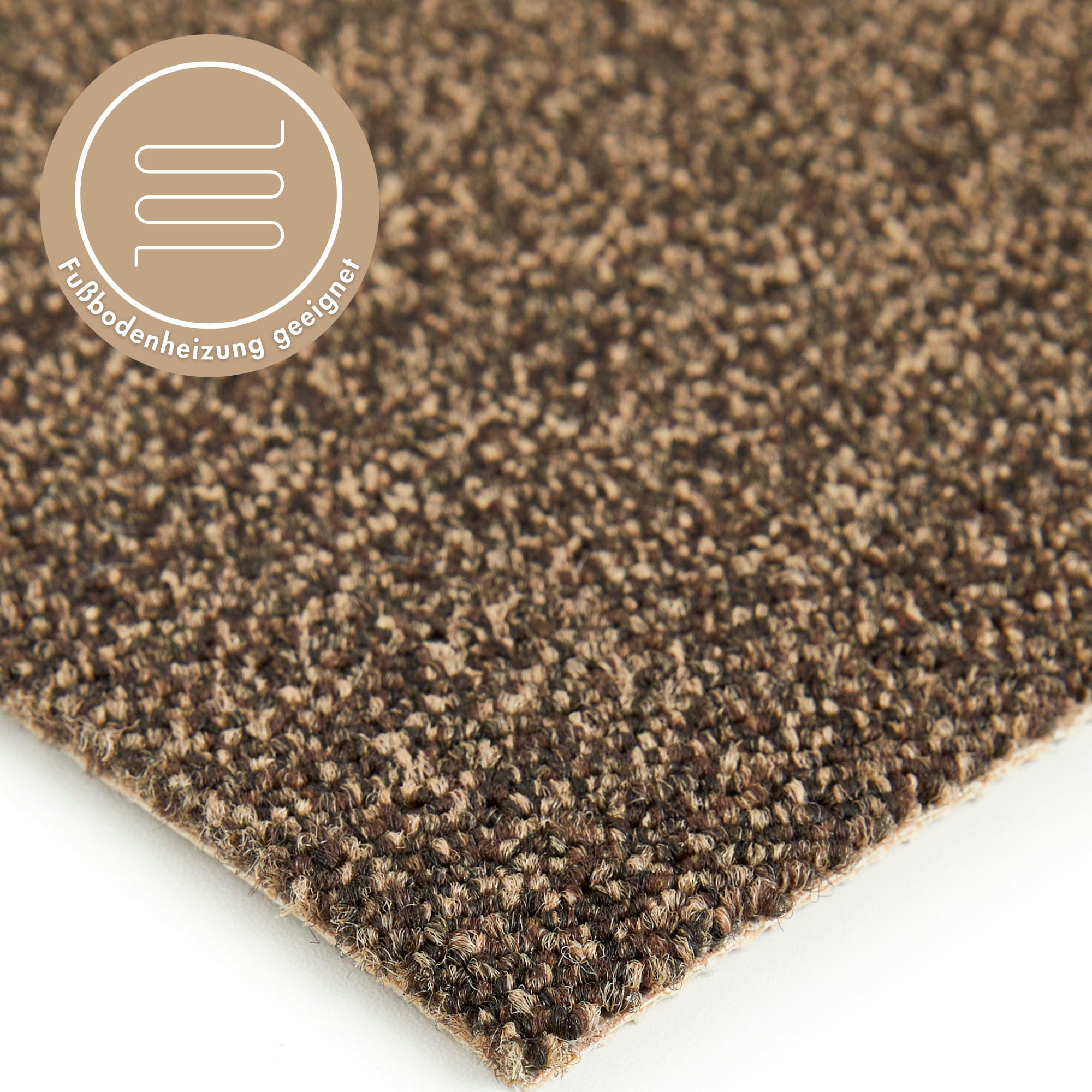 Andiamo Teppichboden »Matz, Schlinge, Made in Belgium«, rechteckig, 6 mm Höhe, meliert, Breite 400 cm oder 500 cm, strapazierfähig & pflegeleicht