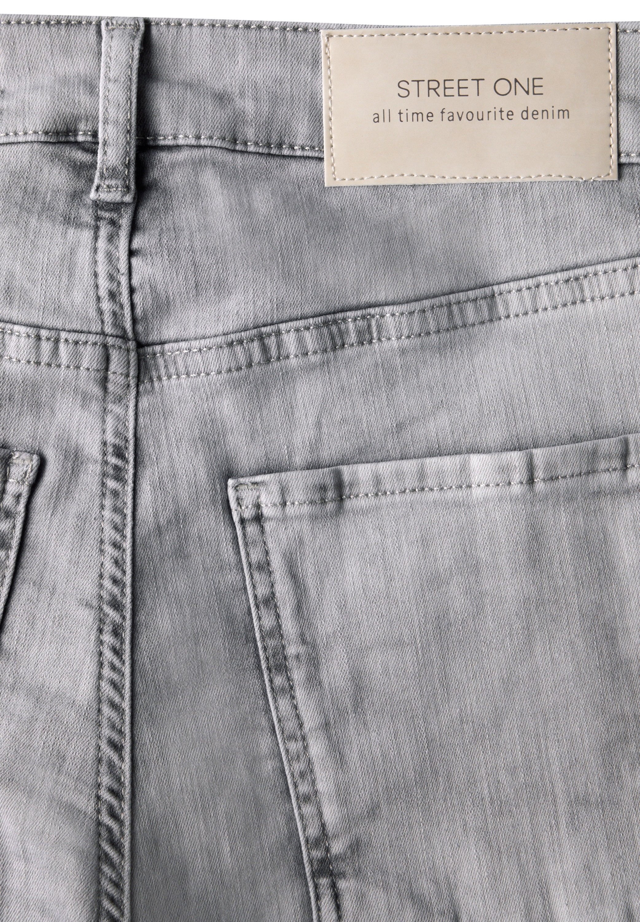 STREET ONE Comfort-fit-Jeans, High Waist