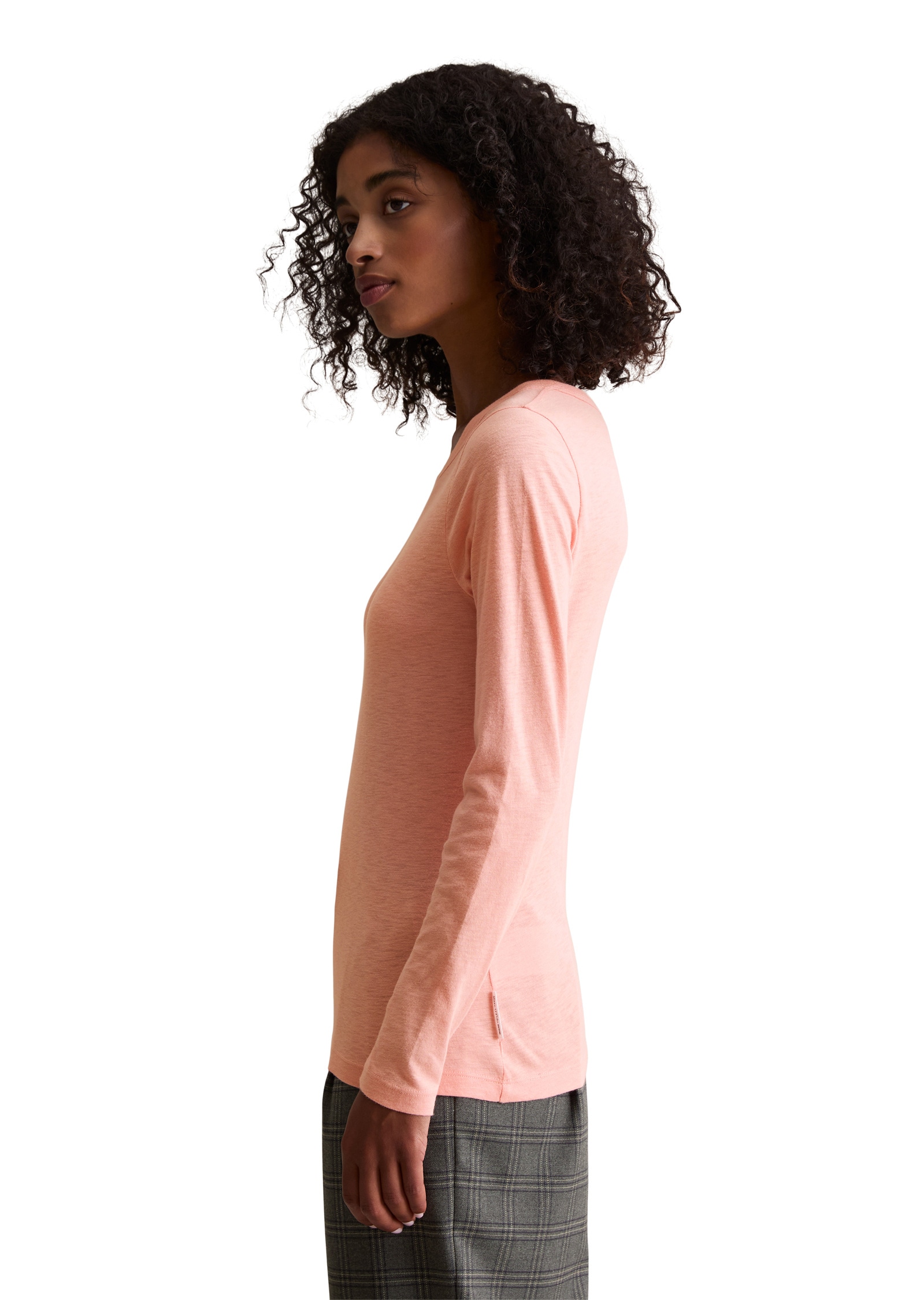 Marc O'Polo DENIM Langarmshirt »aus besonders weichem Slub-Jersey«