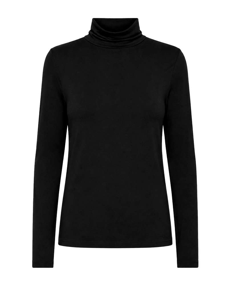 FREEQUENT Rollkragenshirt »Style Liana« mit Viskose und Stretch / Körpernah