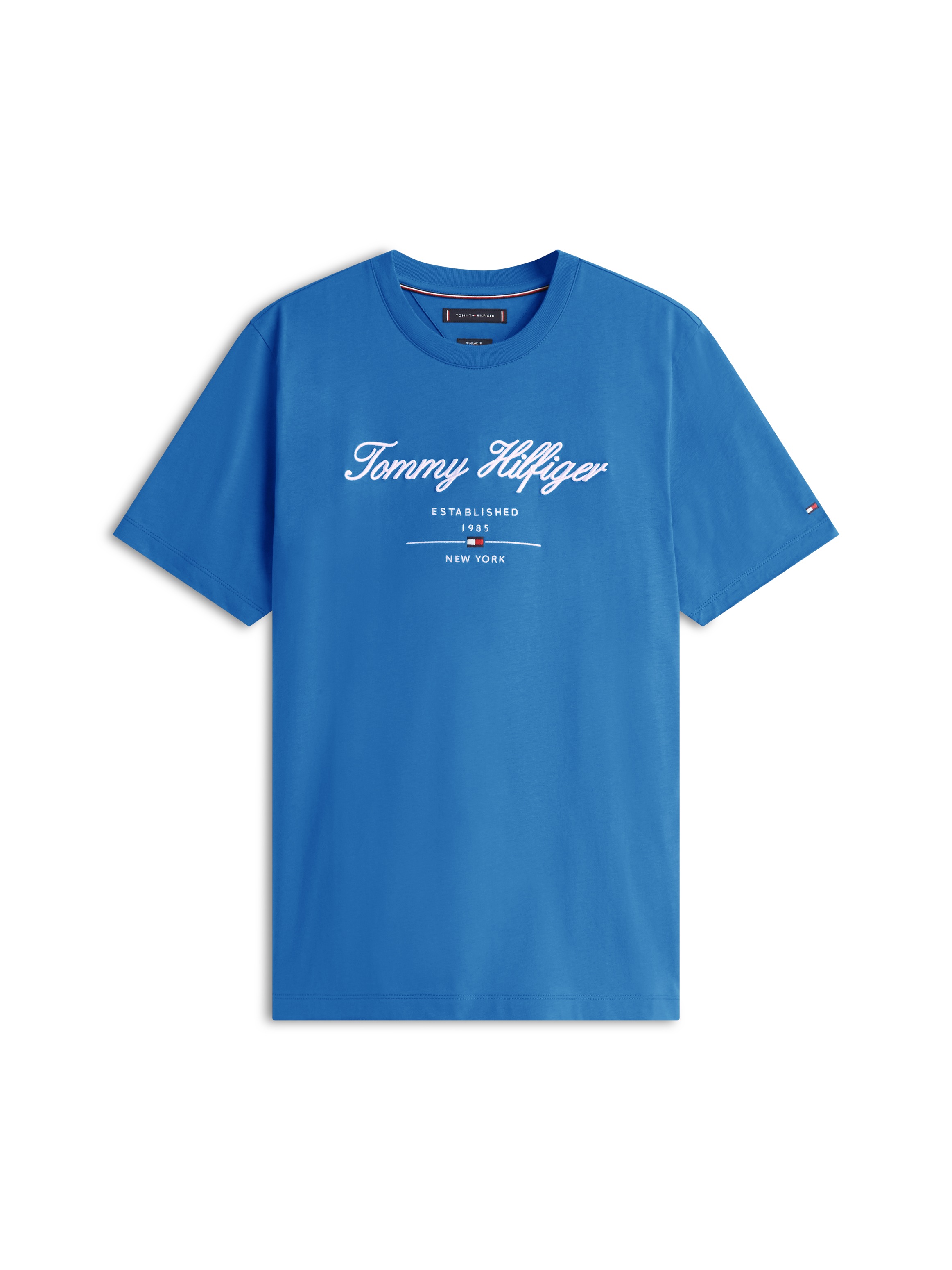Thumbnail - Tommy Hilfiger T-Shirt "SCRIPT LOGO TEE" mit aufgesticktem Logo