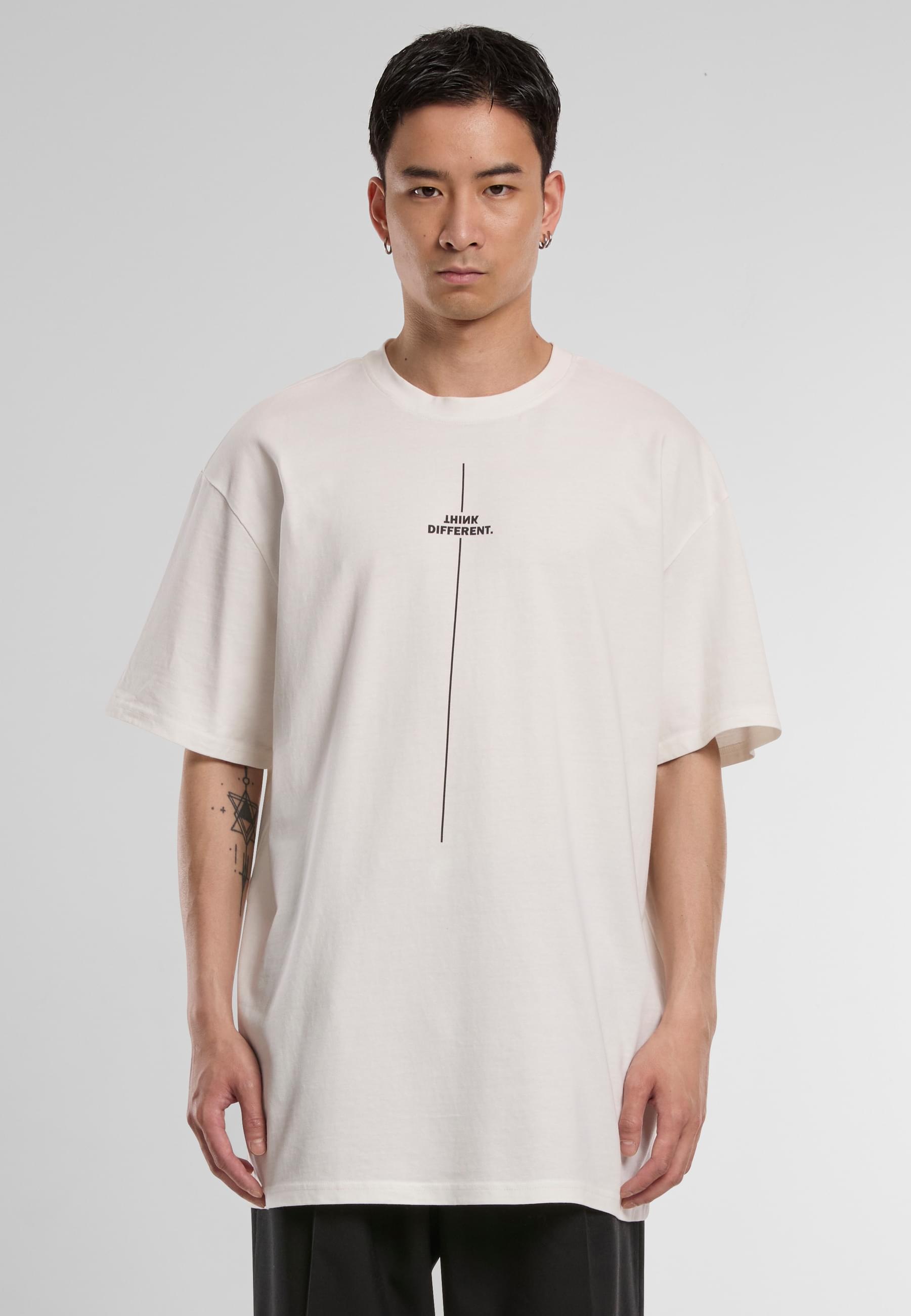 Merchcode T-Shirt »Merchcode Herren Think Different Heavy Oversized Tee«, (1 tlg.)