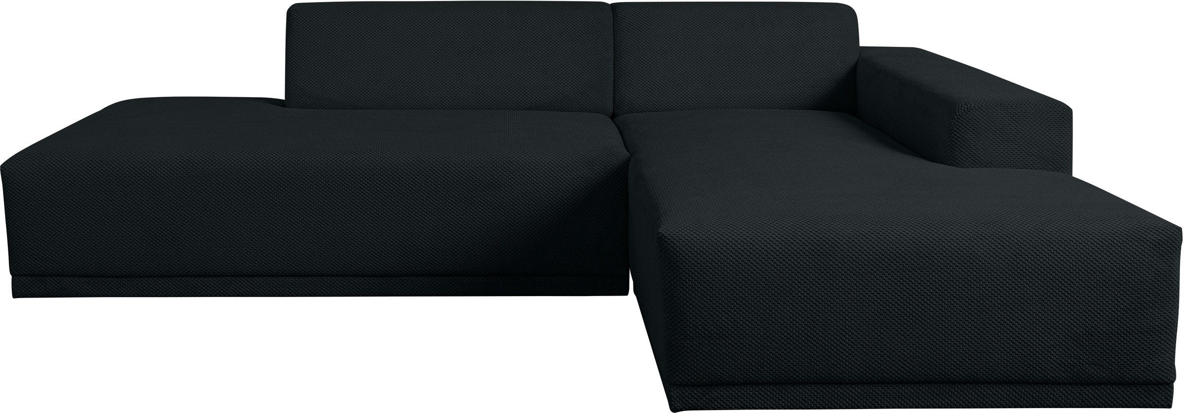 WERK2 Ecksofa "Apollo, hoher Sitzkomfort, aktuelles Design, Breite 264cm, L günstig online kaufen