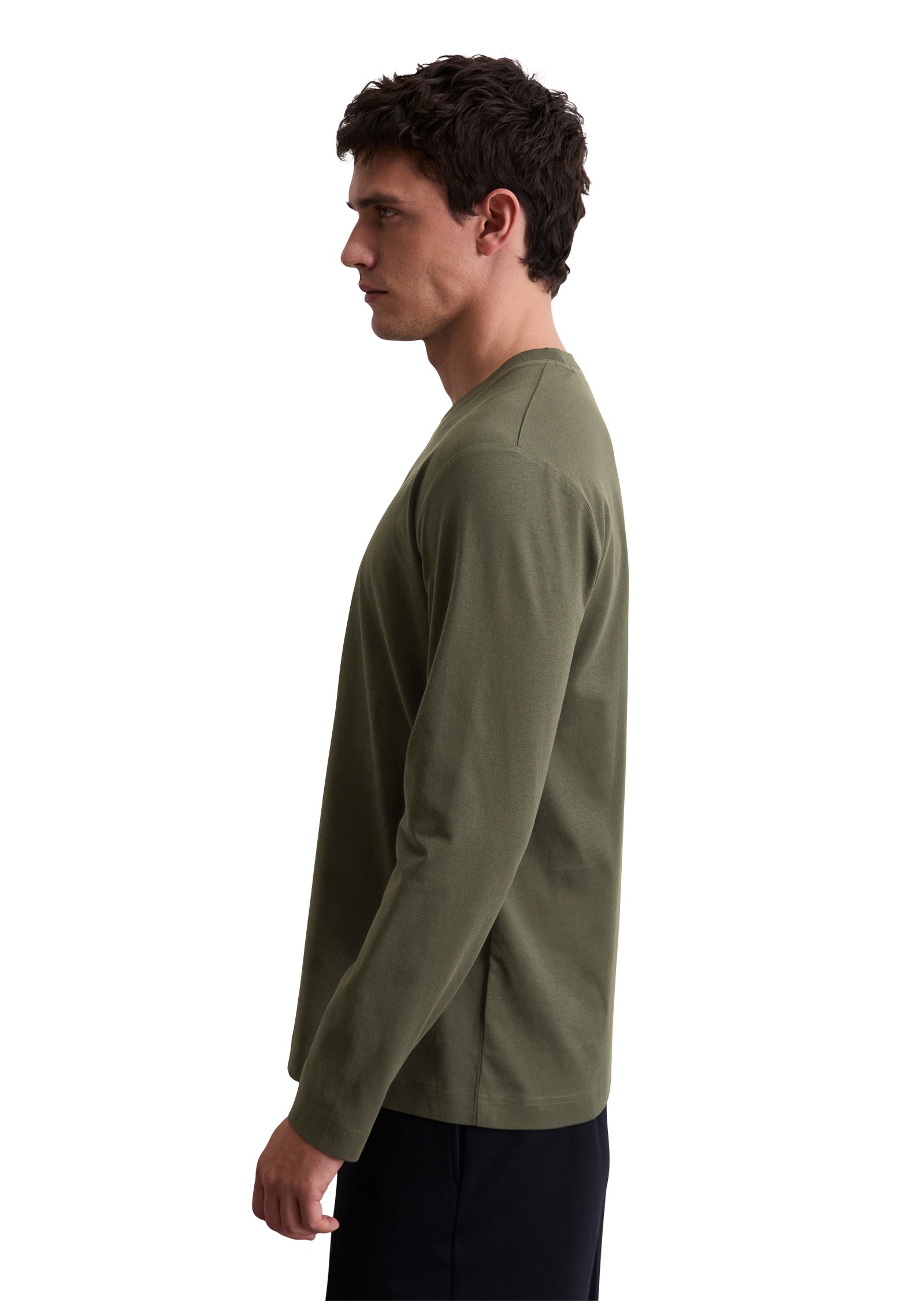 Marc OPolo Langarmshirt "aus reiner Bio-Baumwolle" günstig online kaufen