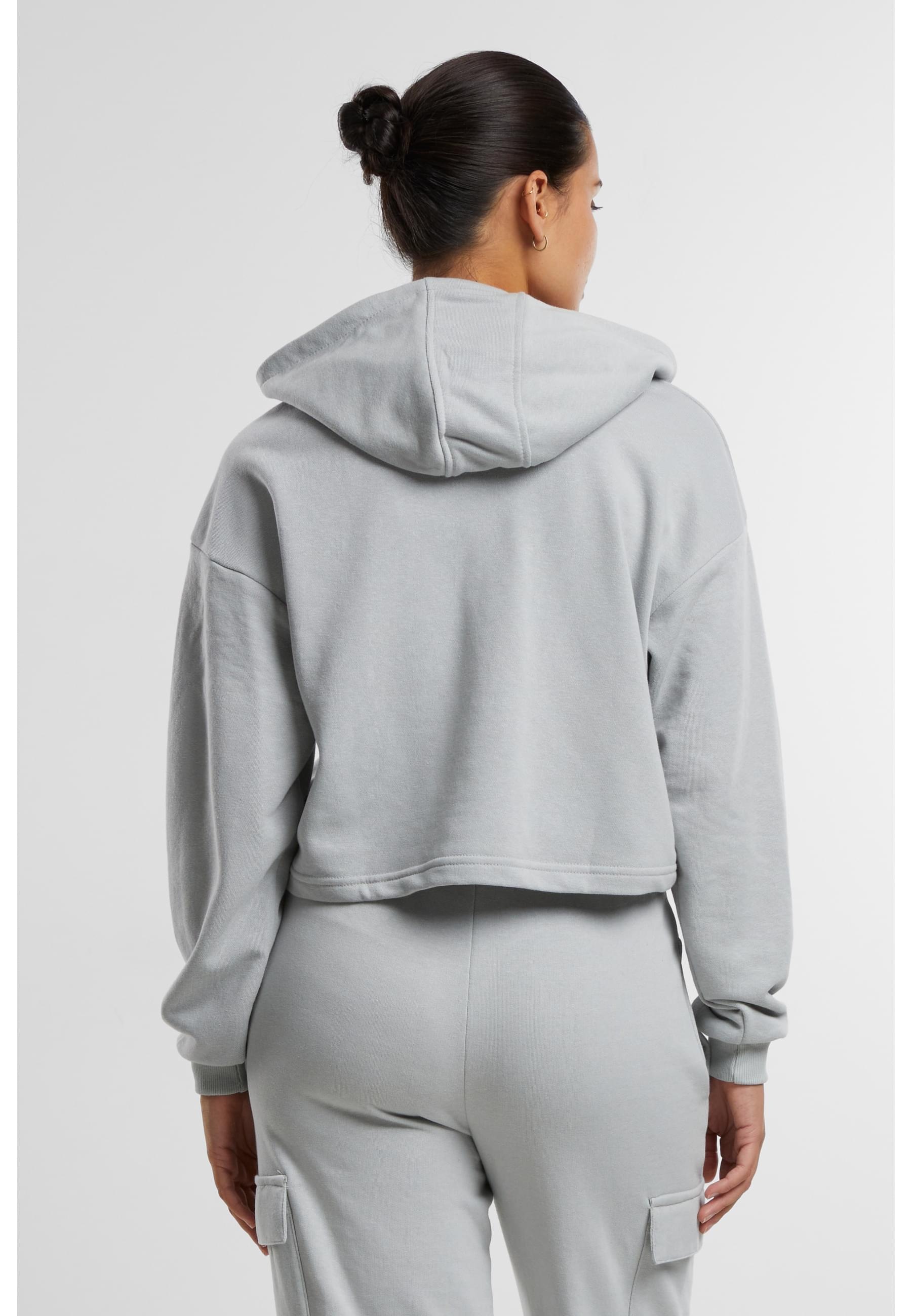 URBAN CLASSICS Kapuzenpullover »Urban Classics Damen Ladies Oversized Cropped Light Terry Hoodie«, (1 tlg.)