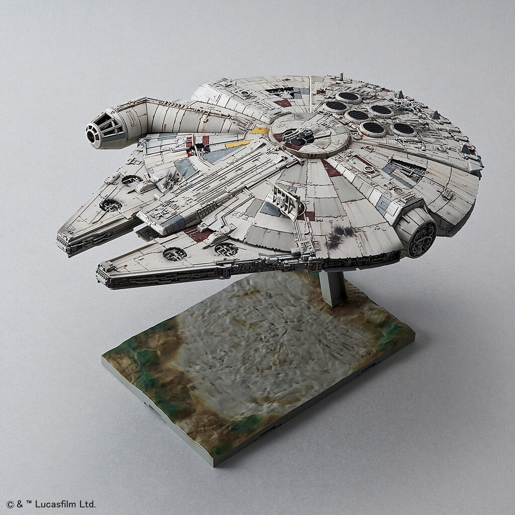 Bandai Modellbausatz »Star Wars - Millennium Falcon«, 1:144