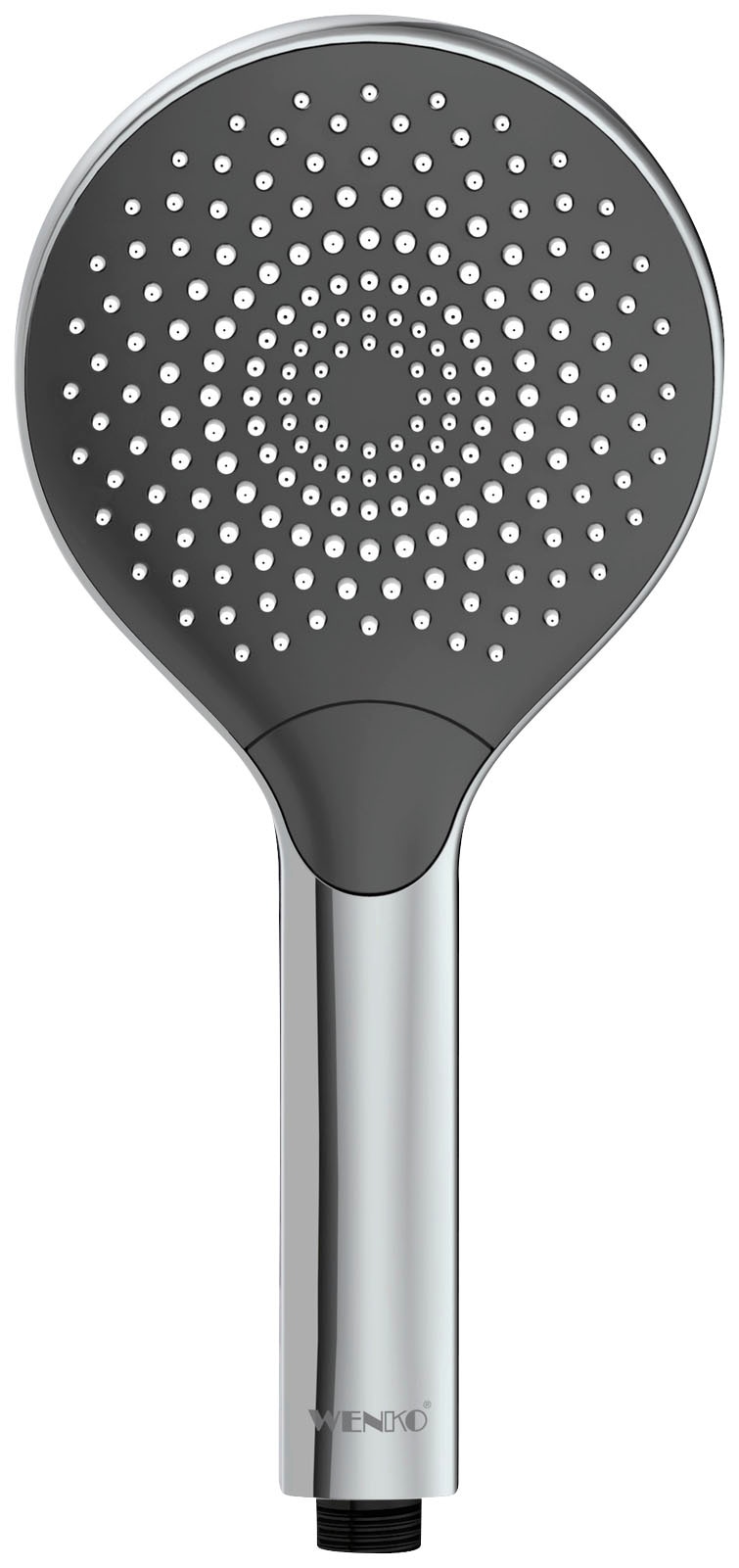 WENKO Handbrause "Watersaving" 1 Stk. tlg. Chrom, Ø 12 cm günstig online kaufen