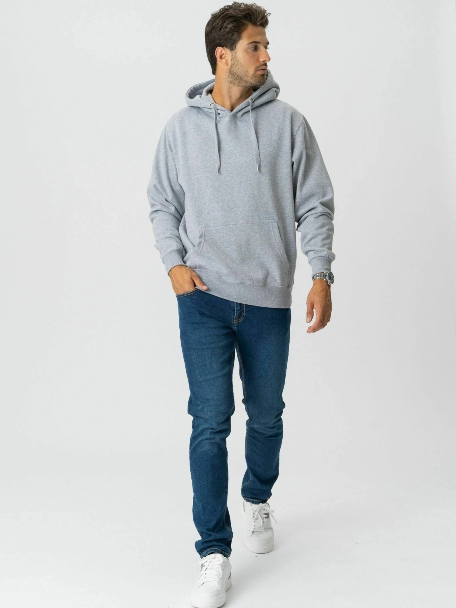 TeeShoppen Rundhalspullover »TEESHOPPEN Pullover Hoodie«