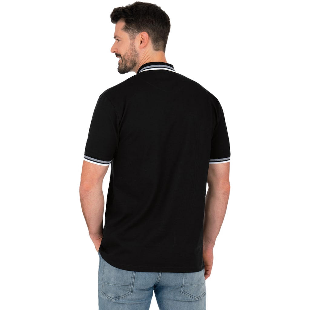 Trigema Poloshirt »TRIGEMA Poloshirt mit Reißverschluss«, (1 tlg.)