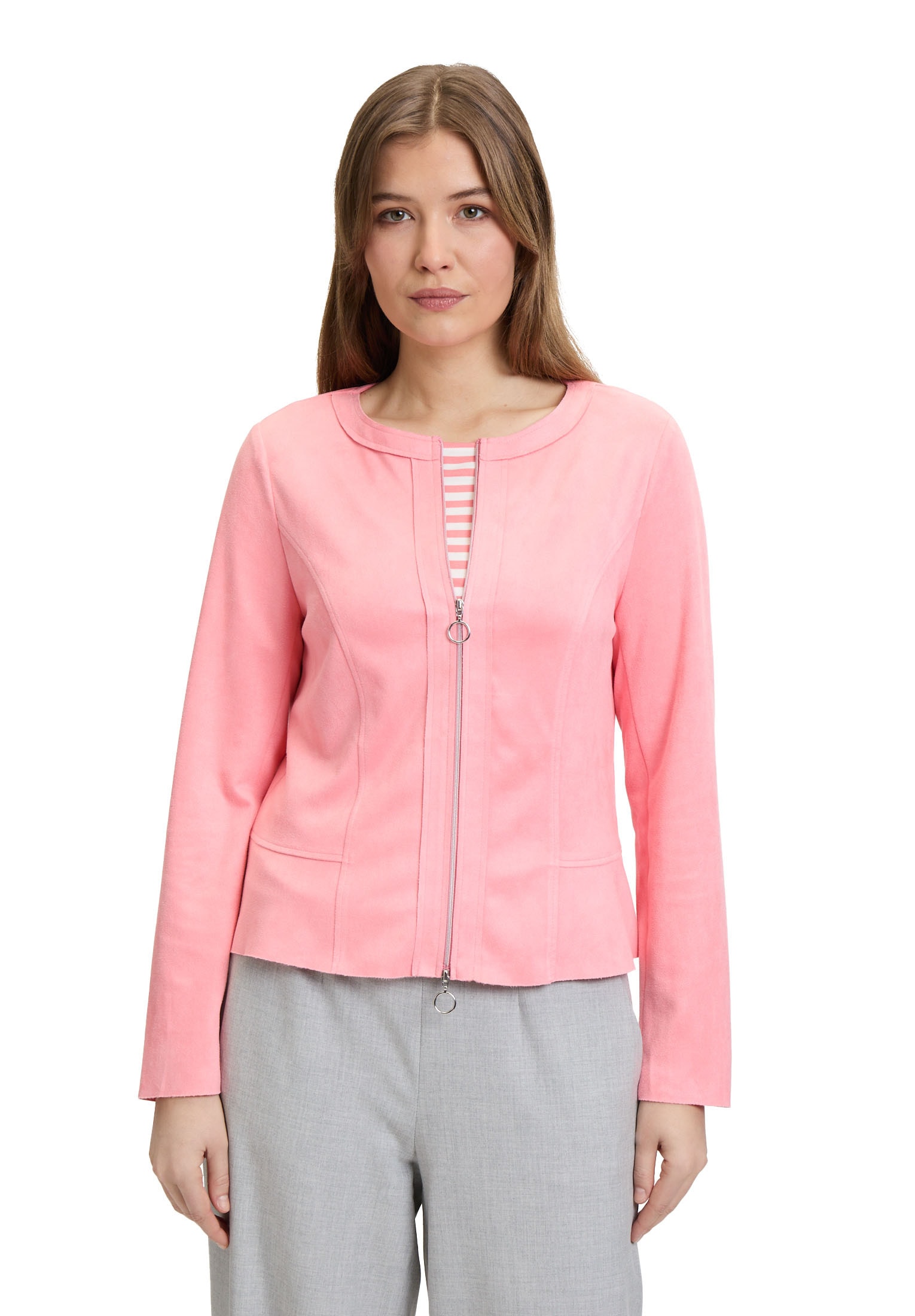 Betty Barclay Jackenblazer "Betty Barclay Damen Blazer-Jacke mit Reißversch günstig online kaufen