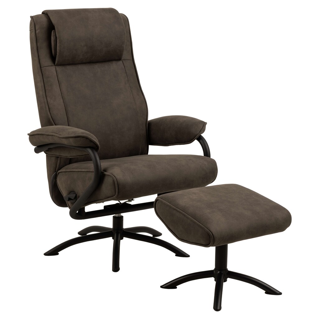 ACTONA GROUP Relaxsessel »Hayes Recliner, TV-Sessel mit Hocker, Polstersessel,«