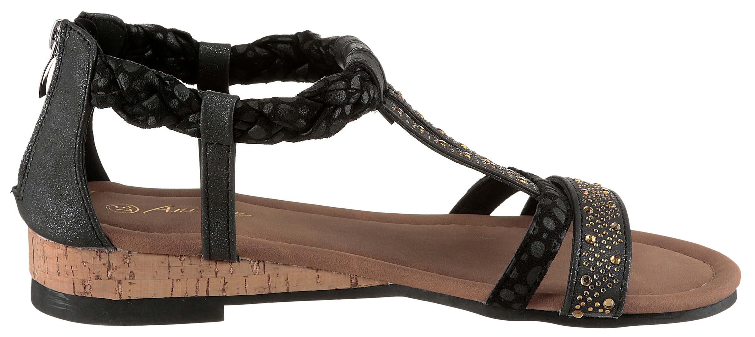 Aniston SHOES Riemchensandale  Sommerschuh, Sandalette - NEUE KOLLEKTION