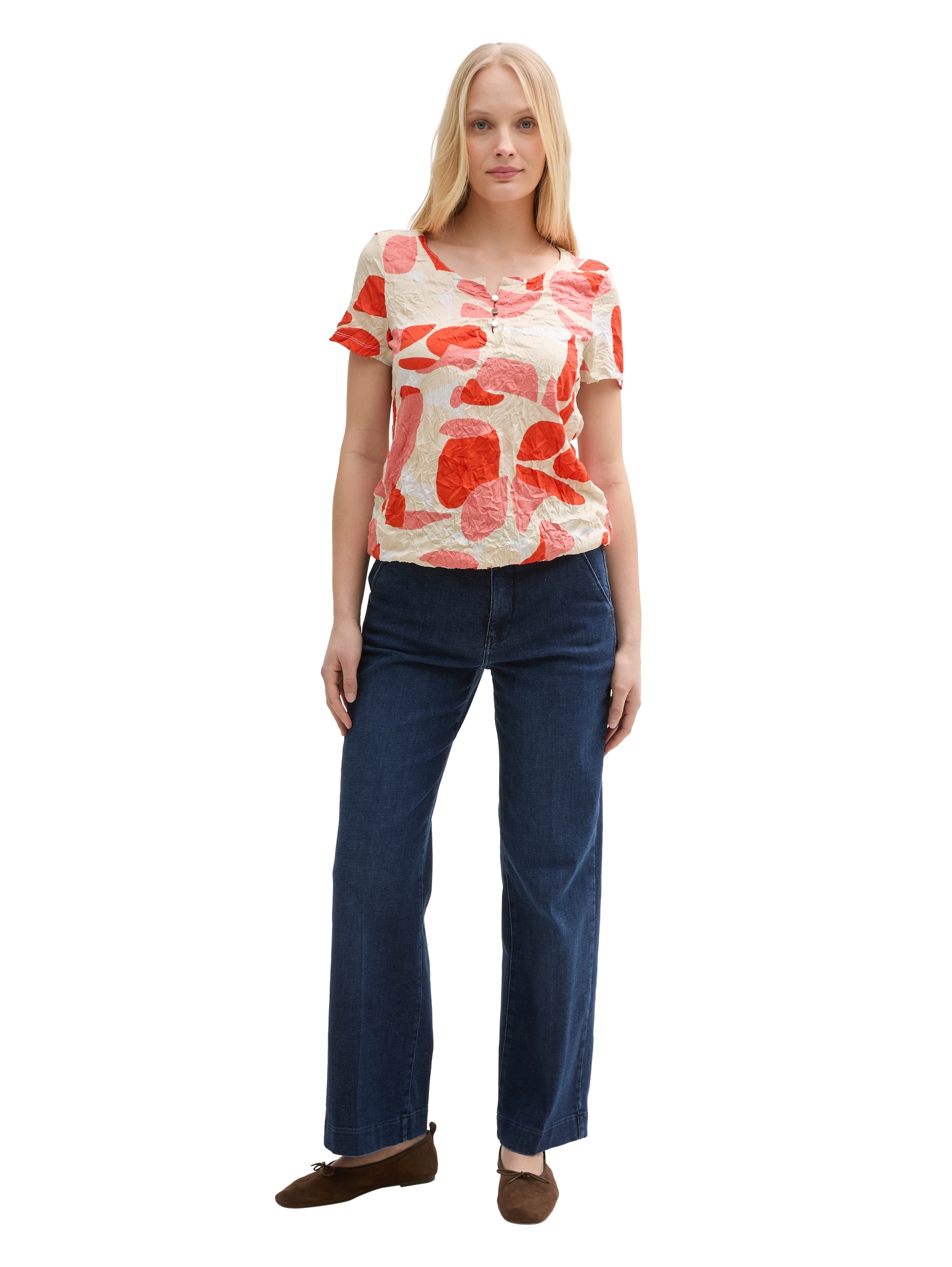 TOM TAILOR T-Shirt, mit All-Over Print