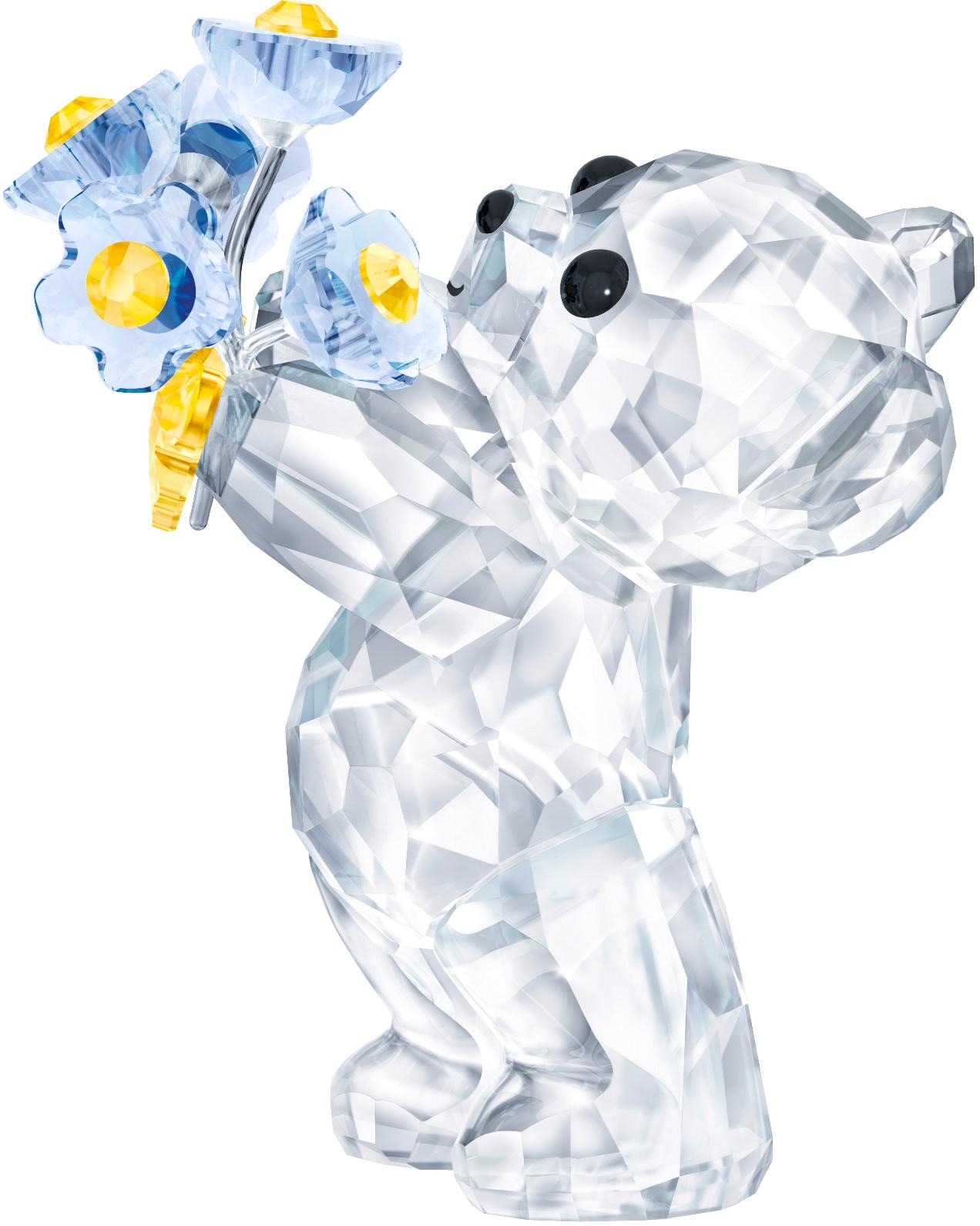 Swarovski Dekofigur »Kris Bär – Vergissmeinnicht, 5427993«, Swarovski®  Kristall bestellen | BAUR