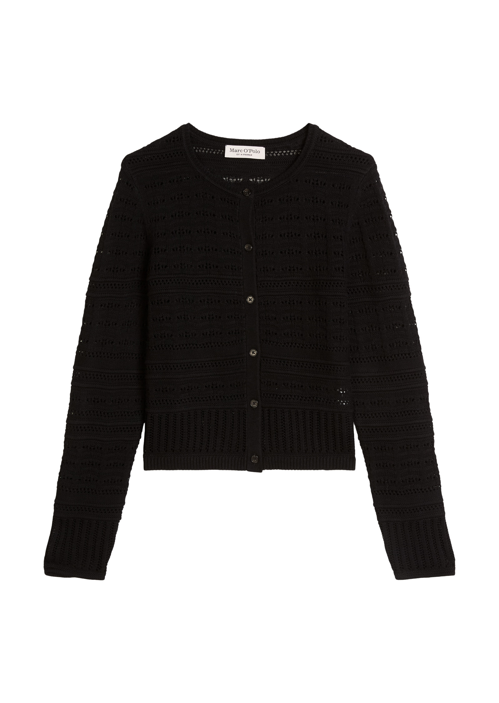 Marc O'Polo Cardigan »aus Baumwolle-Leinen-Mix«