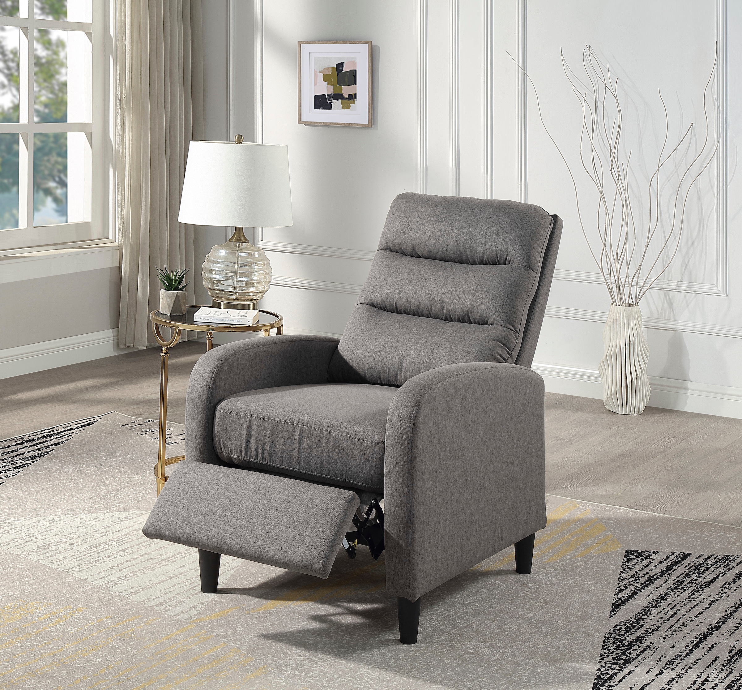 ATLANTIC home collection Relaxsessel »Tiago«, mit Körperdruck aktivierbarer Relaxfunktion, Wellenunterfederung