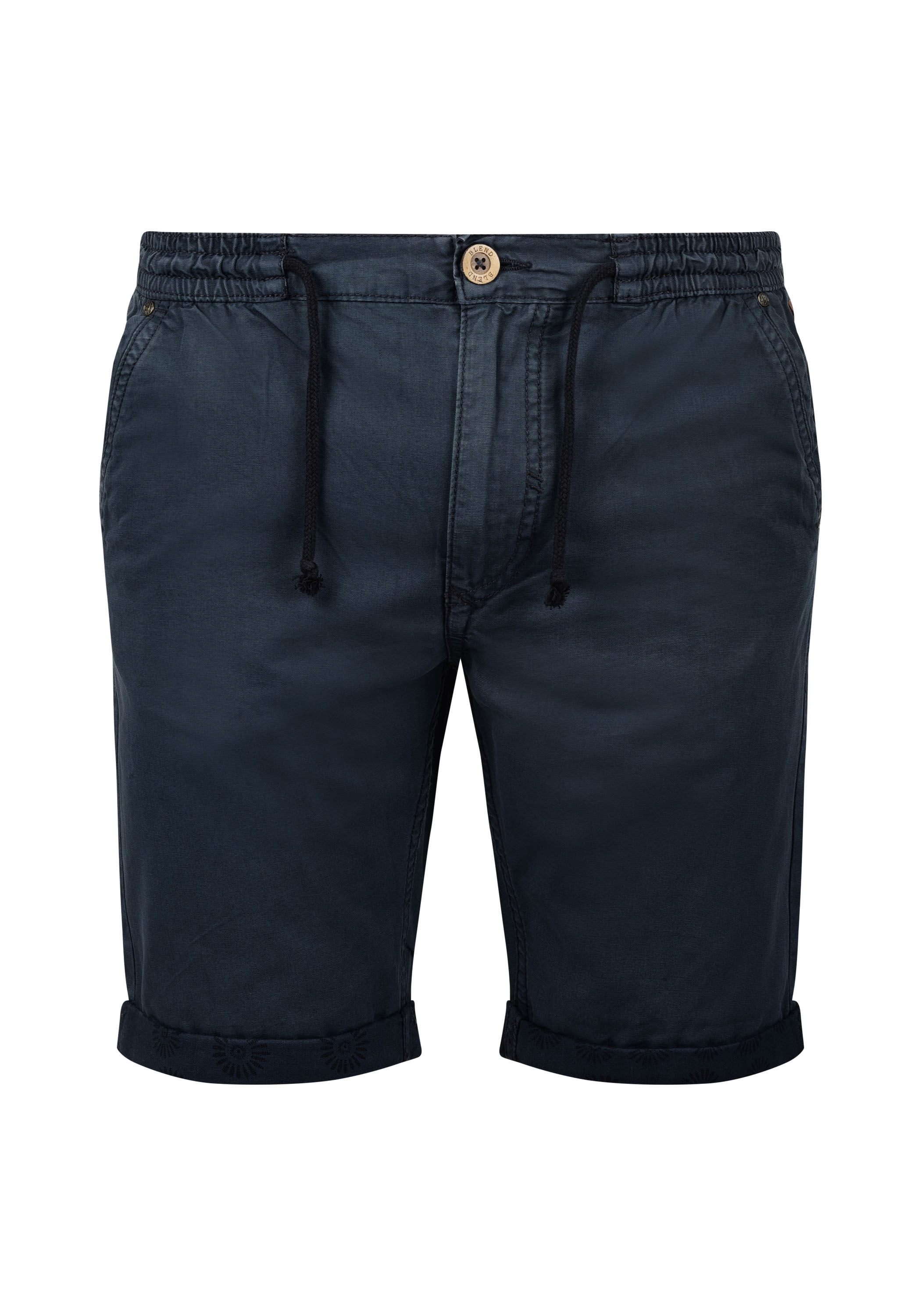 Blend Chinoshorts »BHClaudio«  Chino Shorts mit Print am Saumumschlag