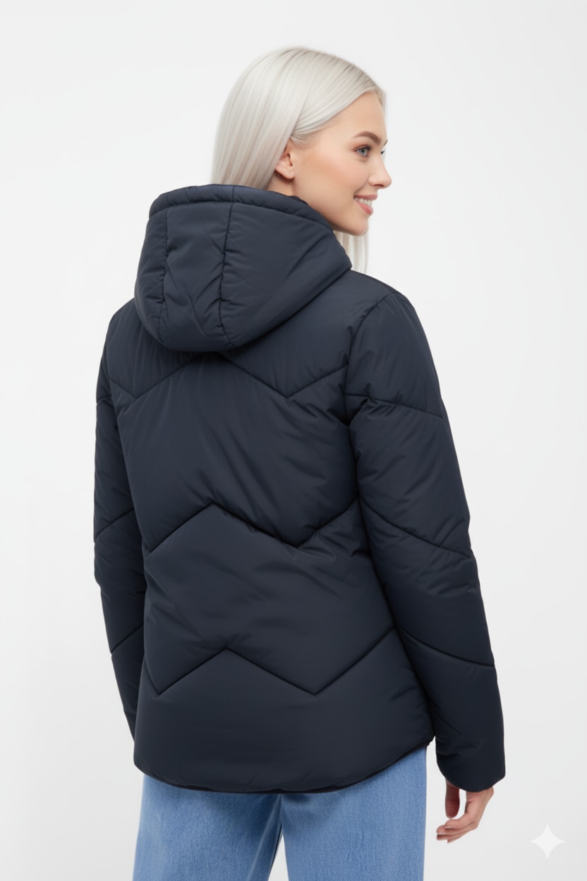 Bench. Steppjacke »KRIYA« mit Kapuze leichte Winterjacke mit hoher Wärmeleistung und Zick Zack Steppung