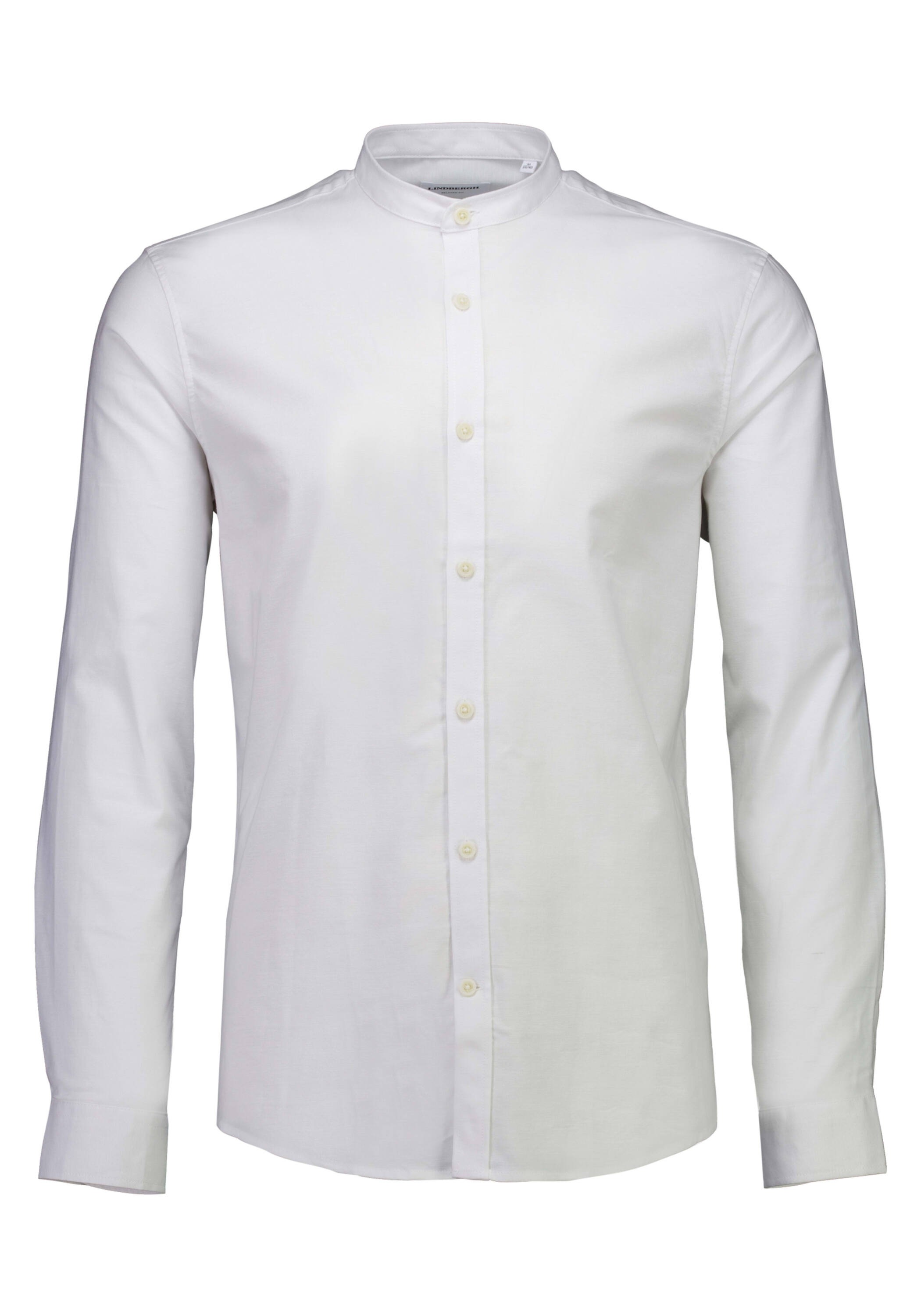 Lindbergh Oxford Shirt Relaxed Fit White L 3