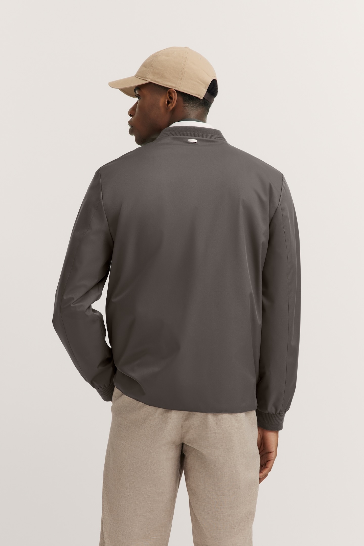 bugatti Blouson, ohne Kapuze, mit Collegekragen