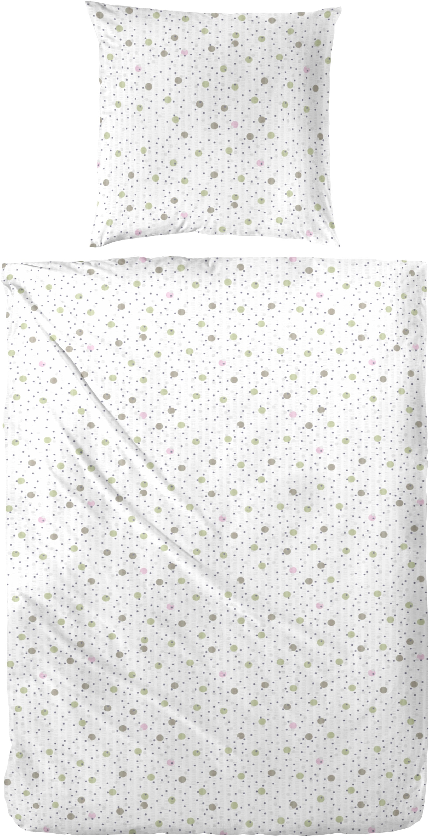 Primera Bettwäsche "Soft-Seersucker Bettwäsche Konfetti" 2 Stk. mit kleinen günstig online kaufen