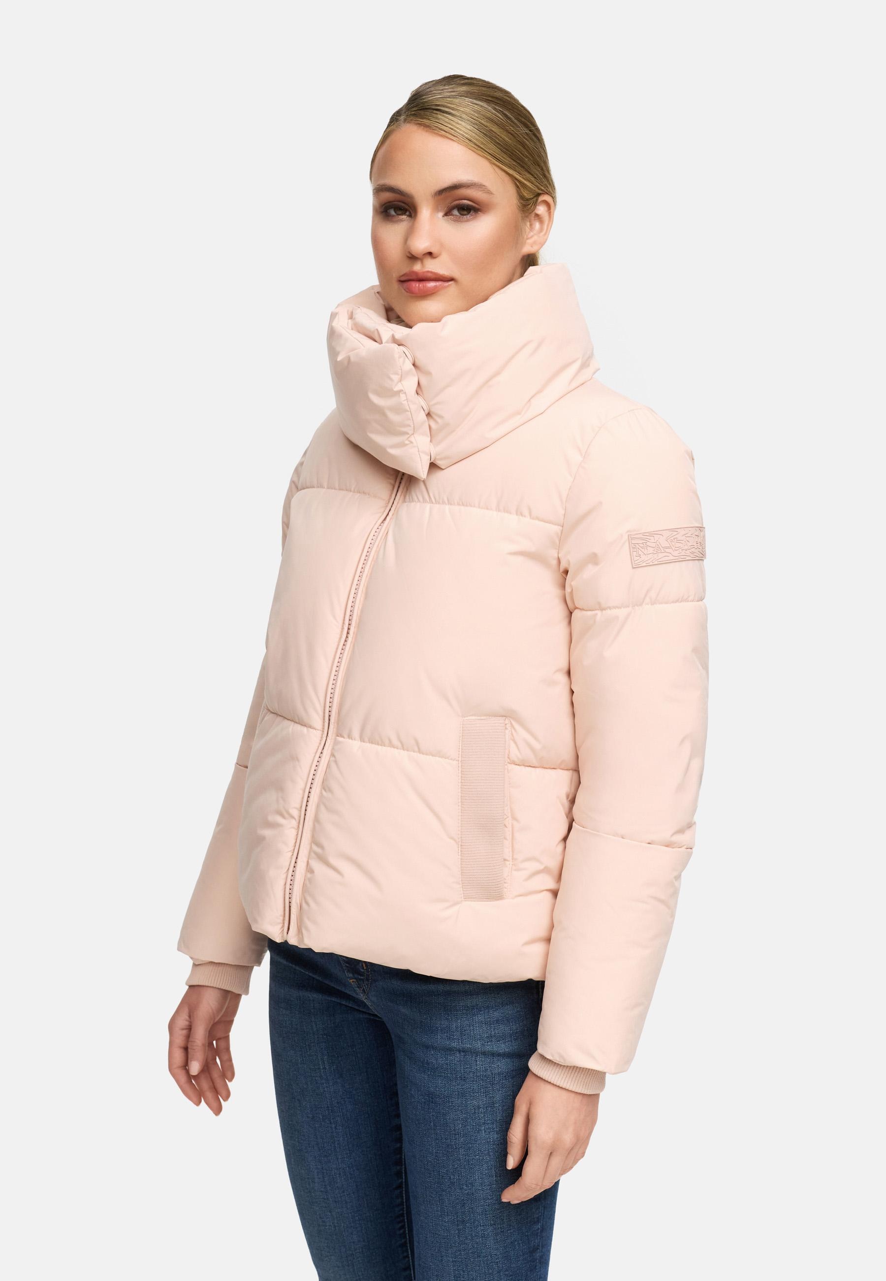 Navahoo Outdoorjacke »Traumelfe 14«, ohne Kapuze, Winter Steppjacke mit hohem Kragen