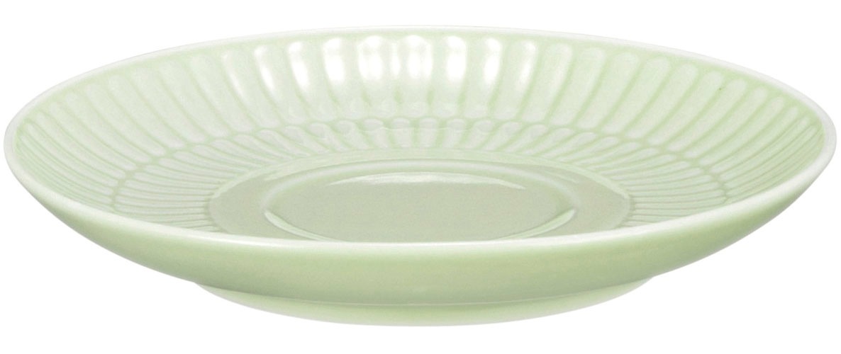 Seltmann Weiden Geschirr-Set »Teeservice 18-teilig klein Amina seladon«, (Set, 18 tlg., Set), Teller, Tassen, grün, Amina
