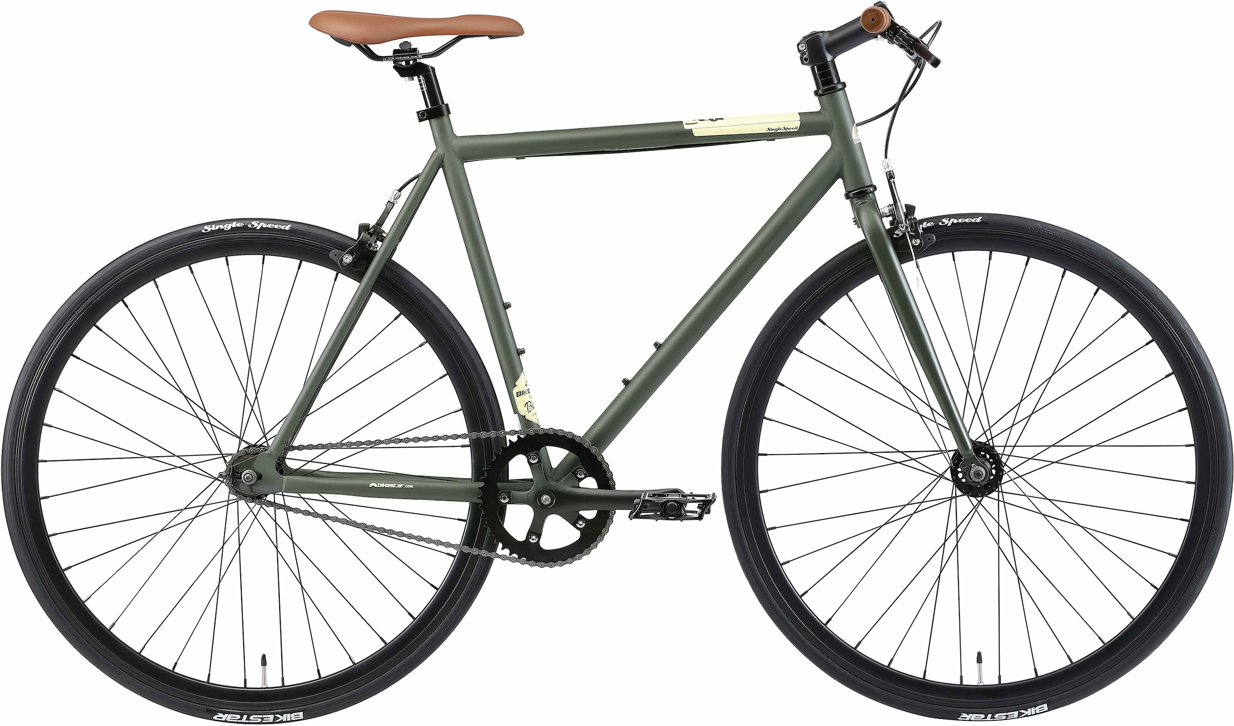 Bikestar Singlespeed, 1 Gang, Shimano, für Damen und Herren