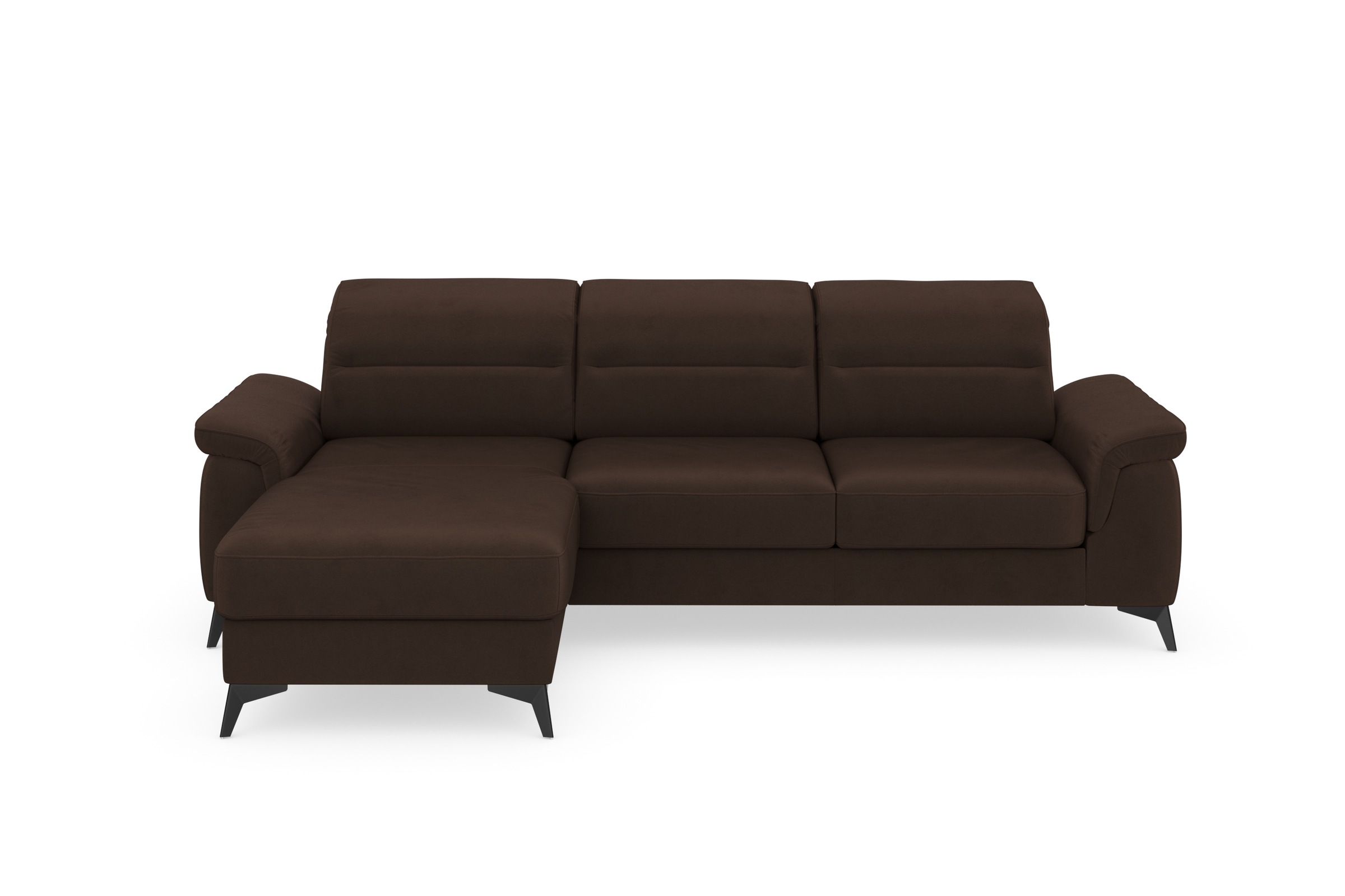 sit&more Ecksofa "Sinatra L-Form" mit Recamiere, optional mit Kopfteilverst günstig online kaufen