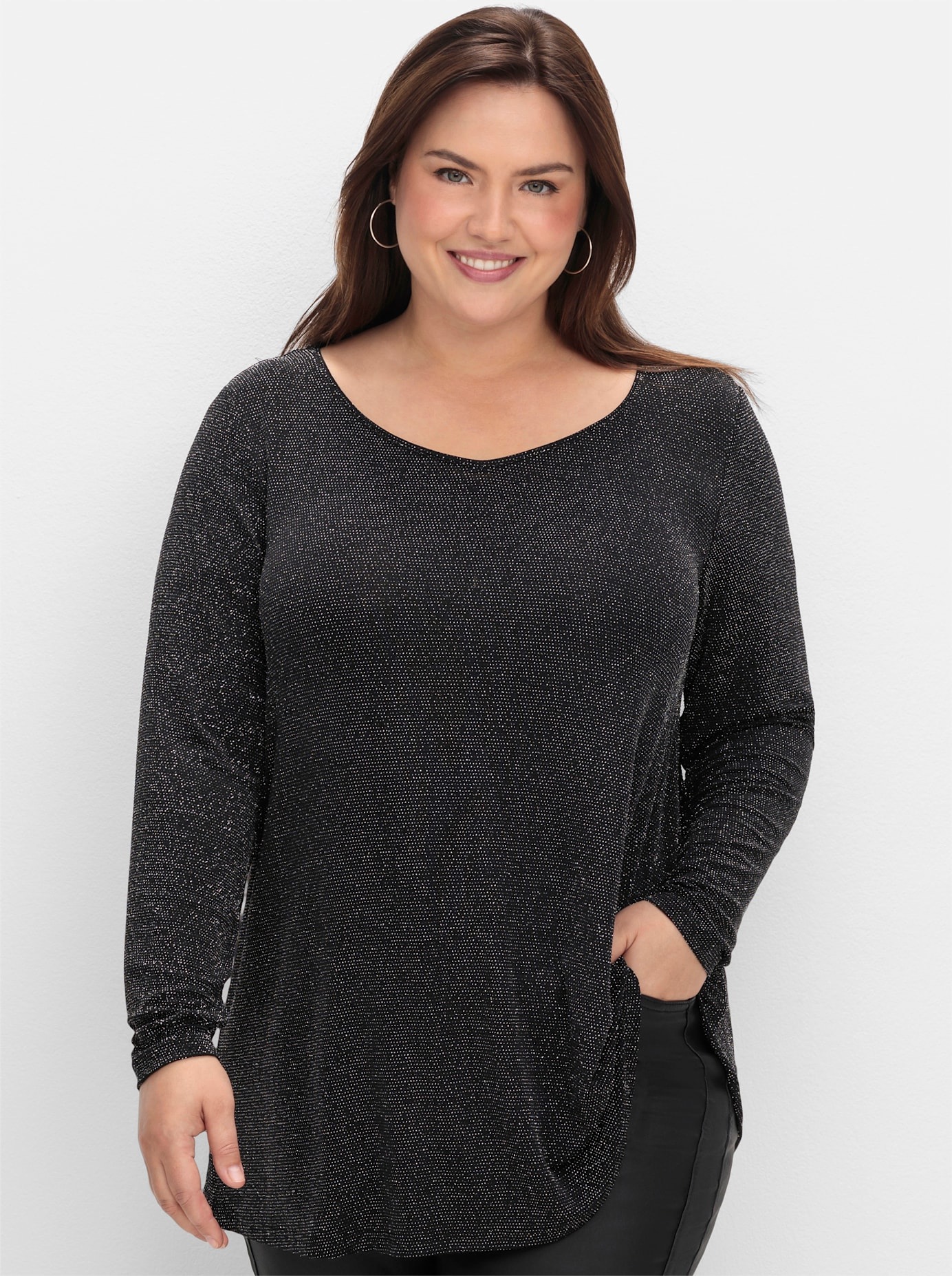 Sheego Longshirt "Longshirt", (1 tlg.) günstig online kaufen