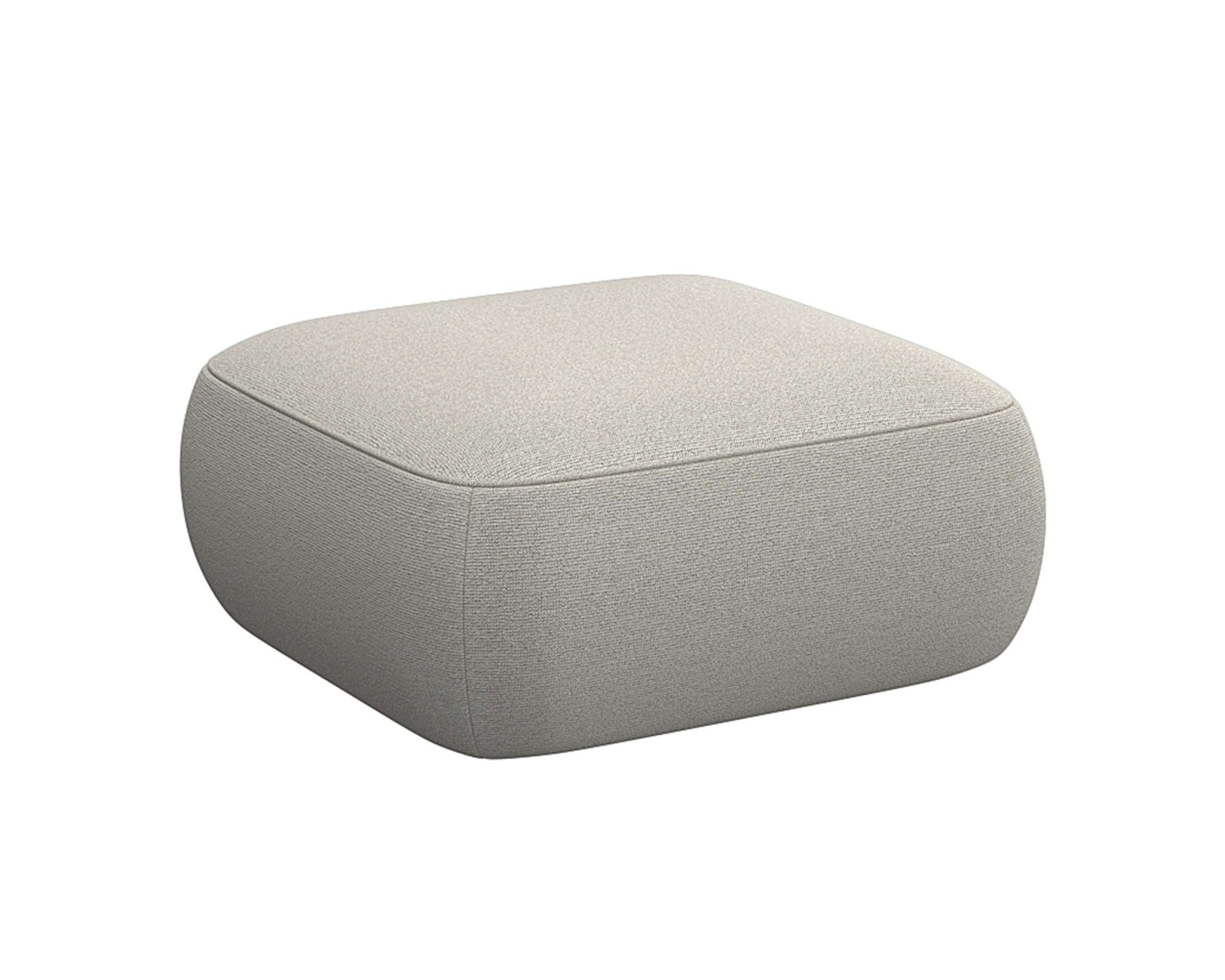 FLEXLUX Pouf "Torino, rund, bodennah, Sitzhocker, Polsterhocker" Modernes, günstig online kaufen